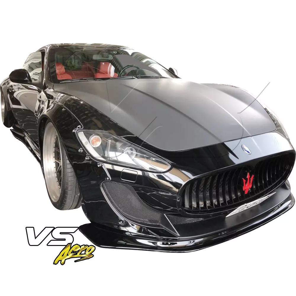 VSaero FRP LBPE Front Lip > Maserati GranTurismo 2008-2013 - Image 2