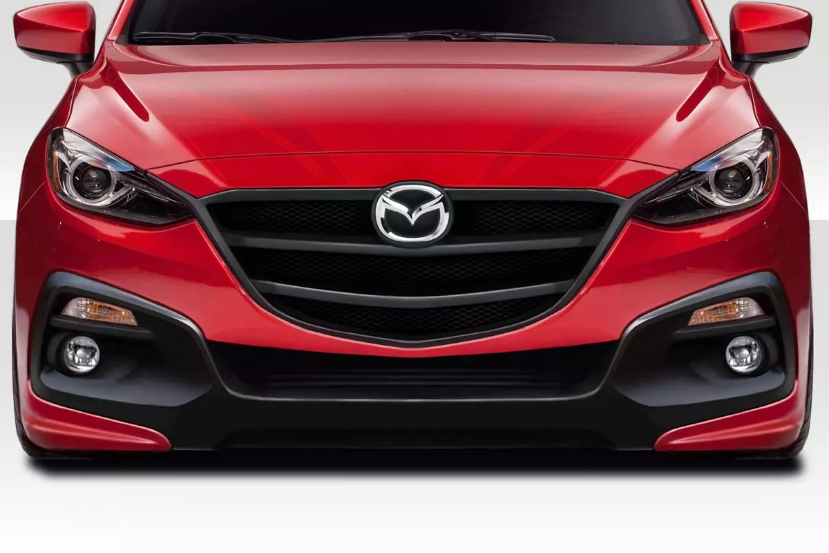2014-2016 Mazda 3 Hatchback Duraflex KSS Front Bumper 1 Piece - Image 1