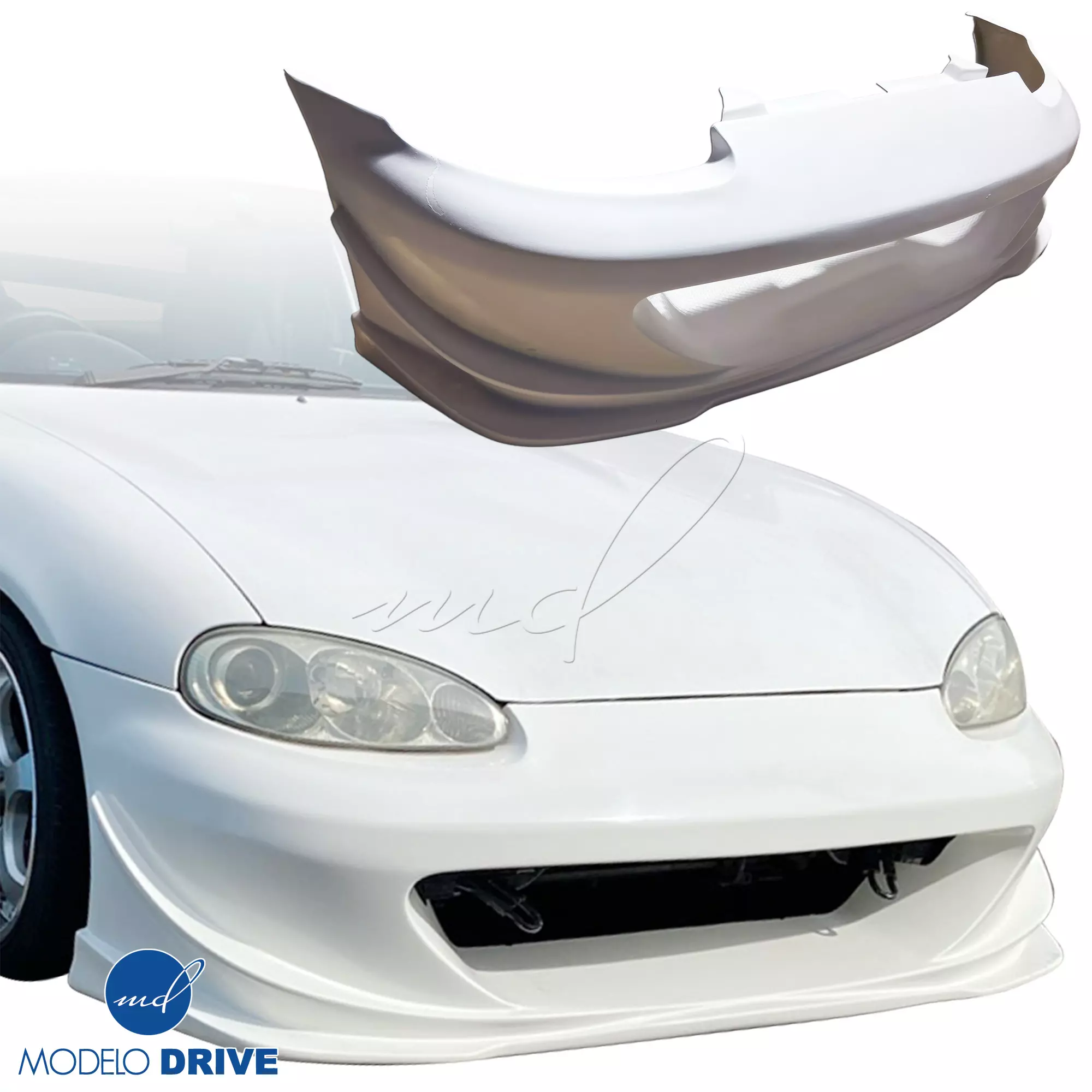 ModeloDrive FRP GVAR Body Kit 7pc > Mazda Miata NB2 2001-2005 - Image 48