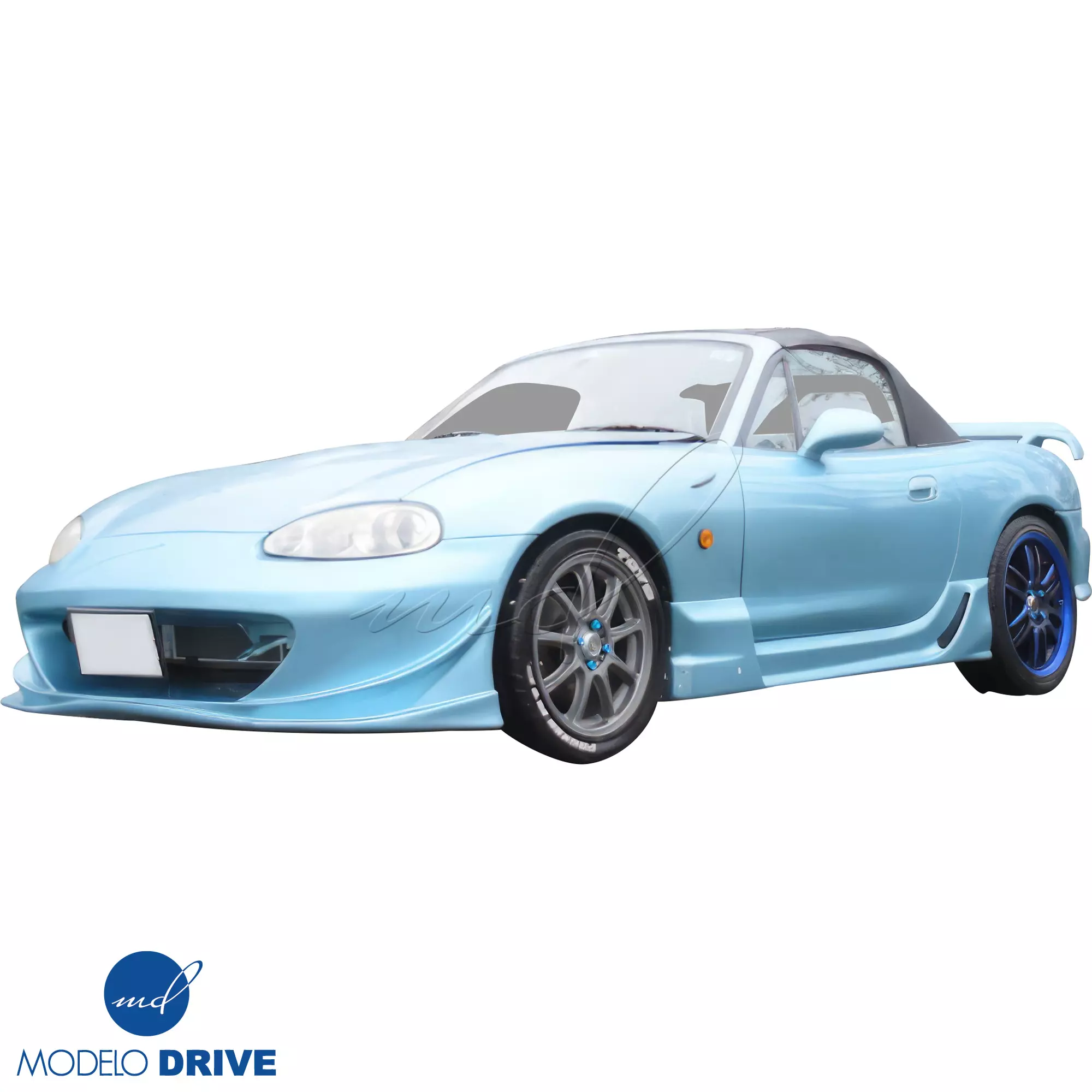 ModeloDrive FRP GVAR Body Kit 7pc > Mazda Miata NB2 2001-2005 - Image 56