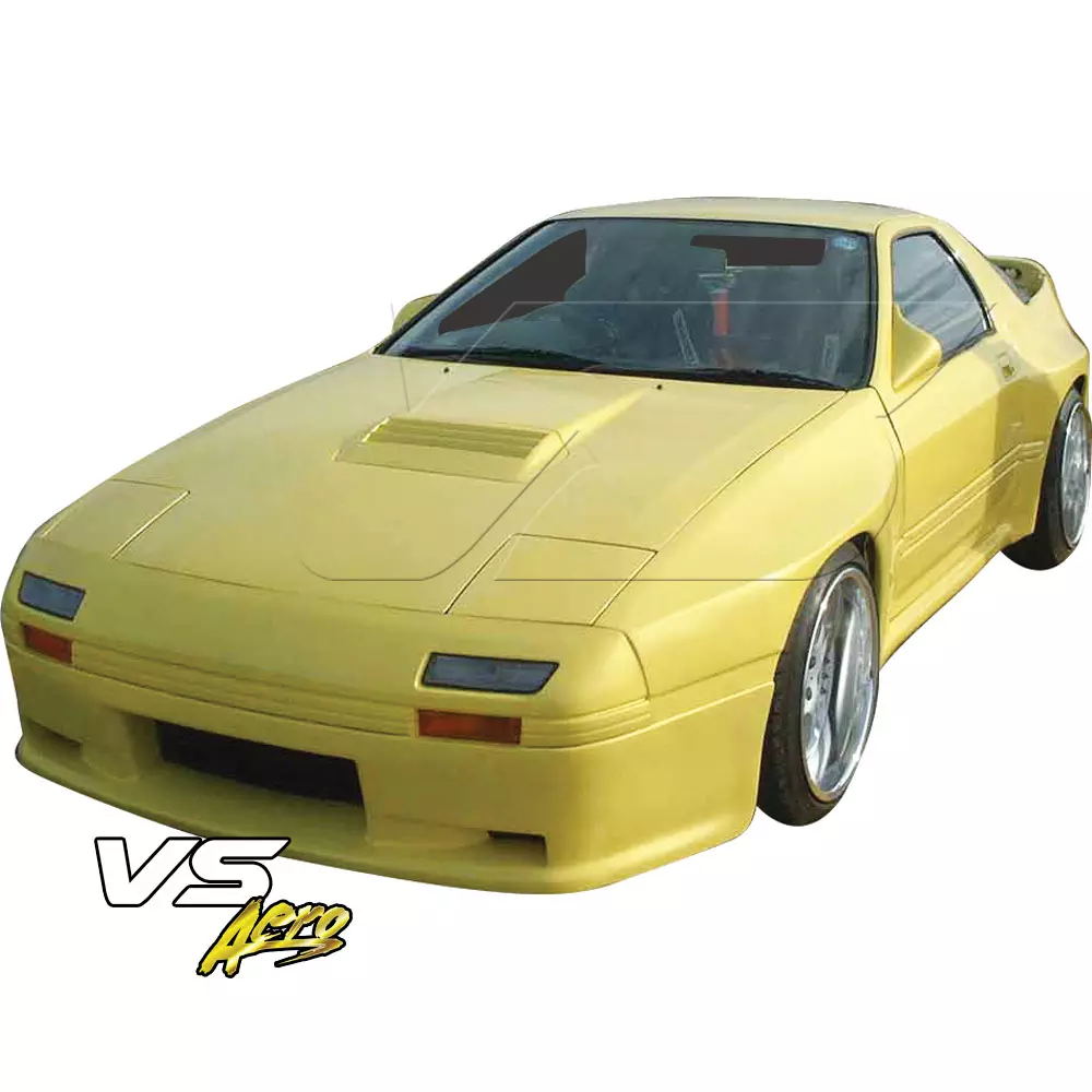 VSaero FRP MARI Tri Wide Body Front Lip Valance > Mazda RX-7 FC3S 1986-1992 - Image 17