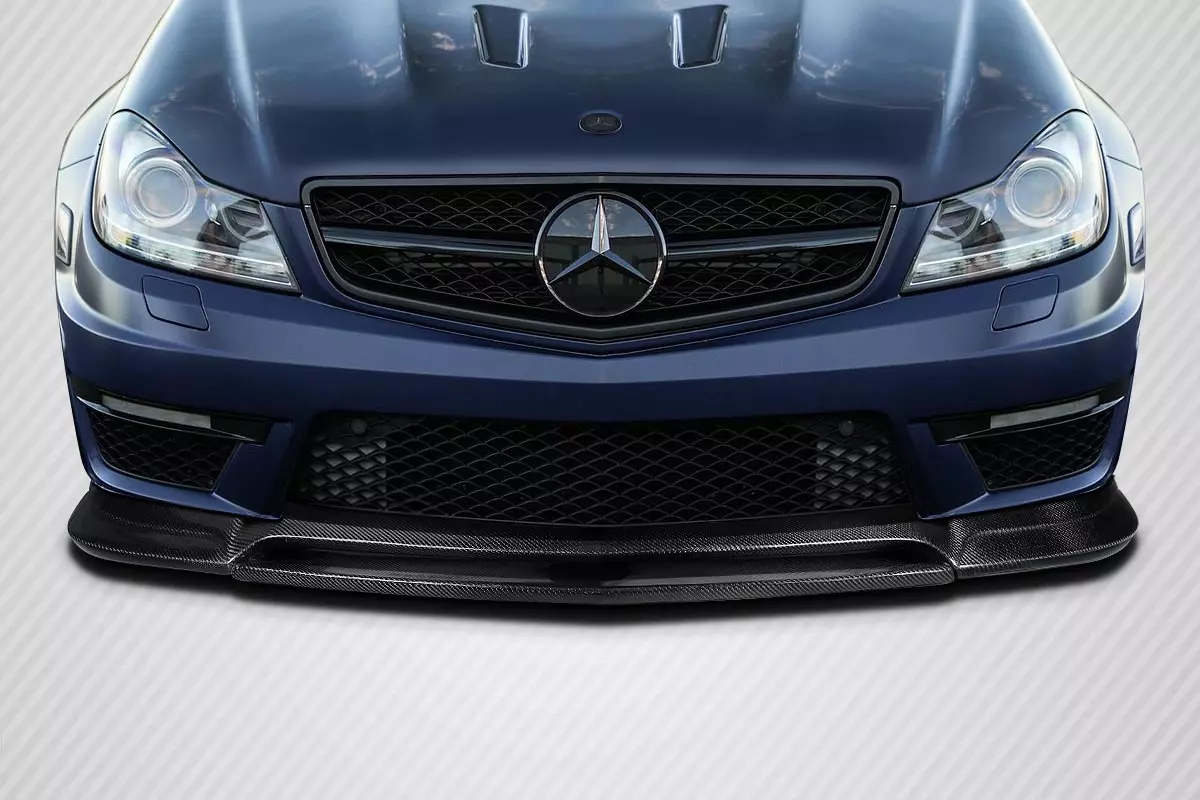 2012-2014 Mercedes C63 W204 Carbon Creations RSpec Front Lip Spoiler Air Dam 1 Piece - Image 1