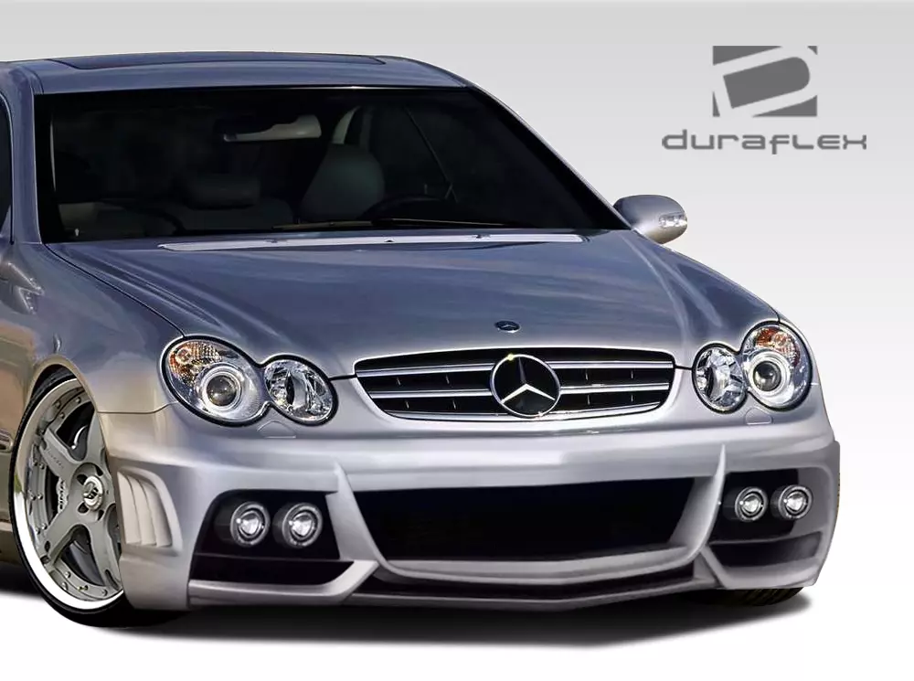 2003-2009 Mercedes CLK W209 Duraflex W-1 Body Kit 4 Piece - Image 3