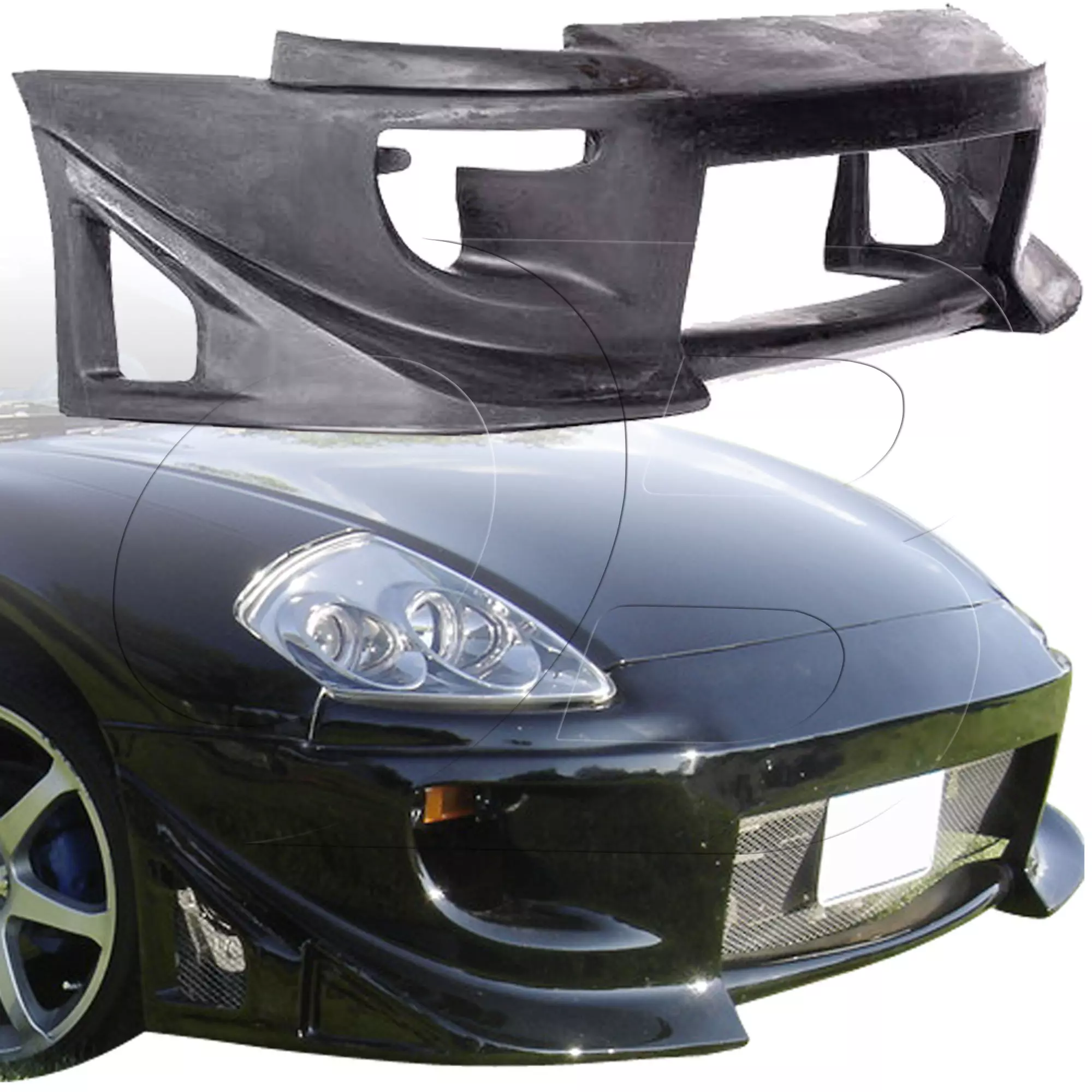 KBD Urethane Blits Style 4pc Full Body Kit > Mitsubishi Eclipse 2000-2005 - Image 10