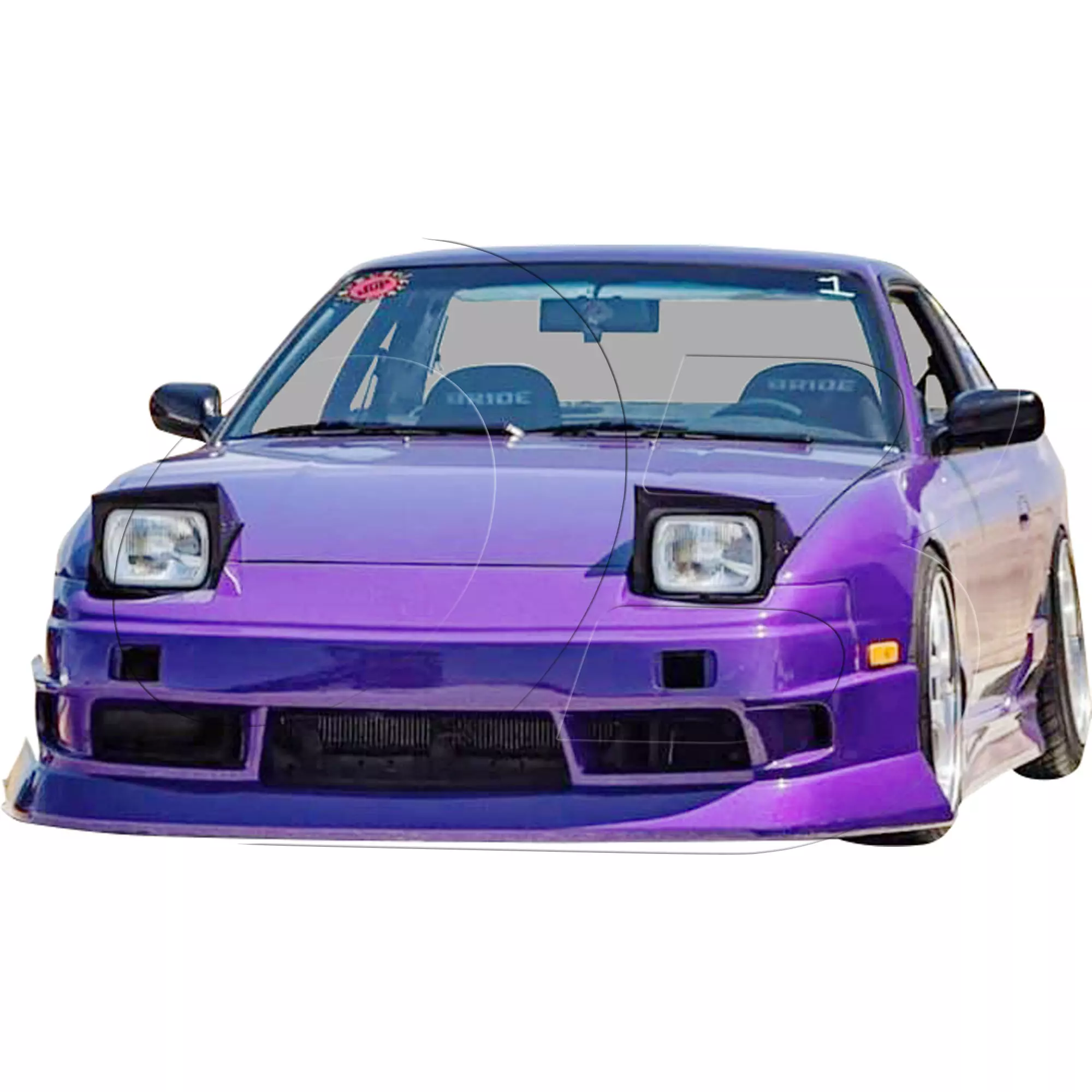 KBD Urethane Bsport2 Style 4pc Full Body Kit > Nissan 240SX 1989-1994 > 2dr Coupe - Image 9