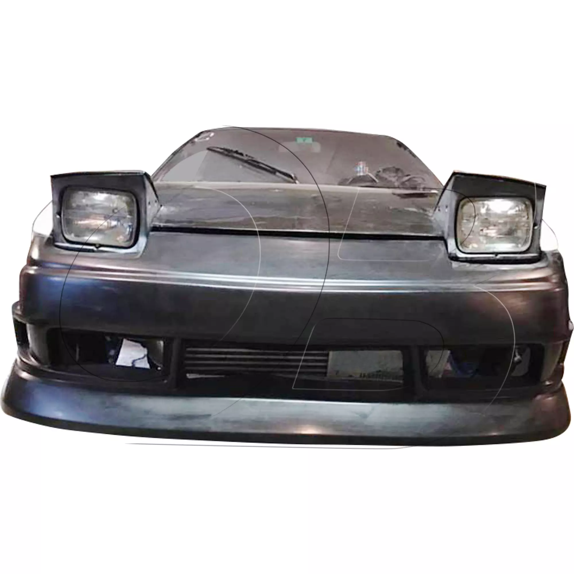 KBD Urethane Bsport2 Style 4pc Full Body Kit > Nissan 240SX 1989-1994 > 2dr Coupe - Image 13