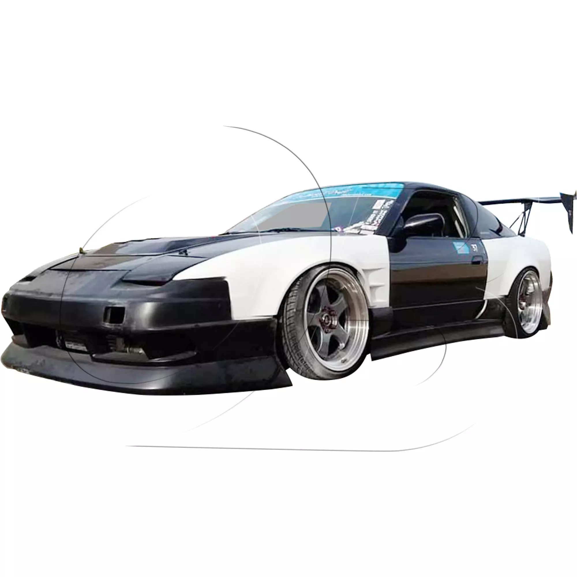 KBD Urethane Bsport2 Style 4pc Full Body Kit > Nissan 240SX 1989-1994 > 2dr Coupe - Image 14