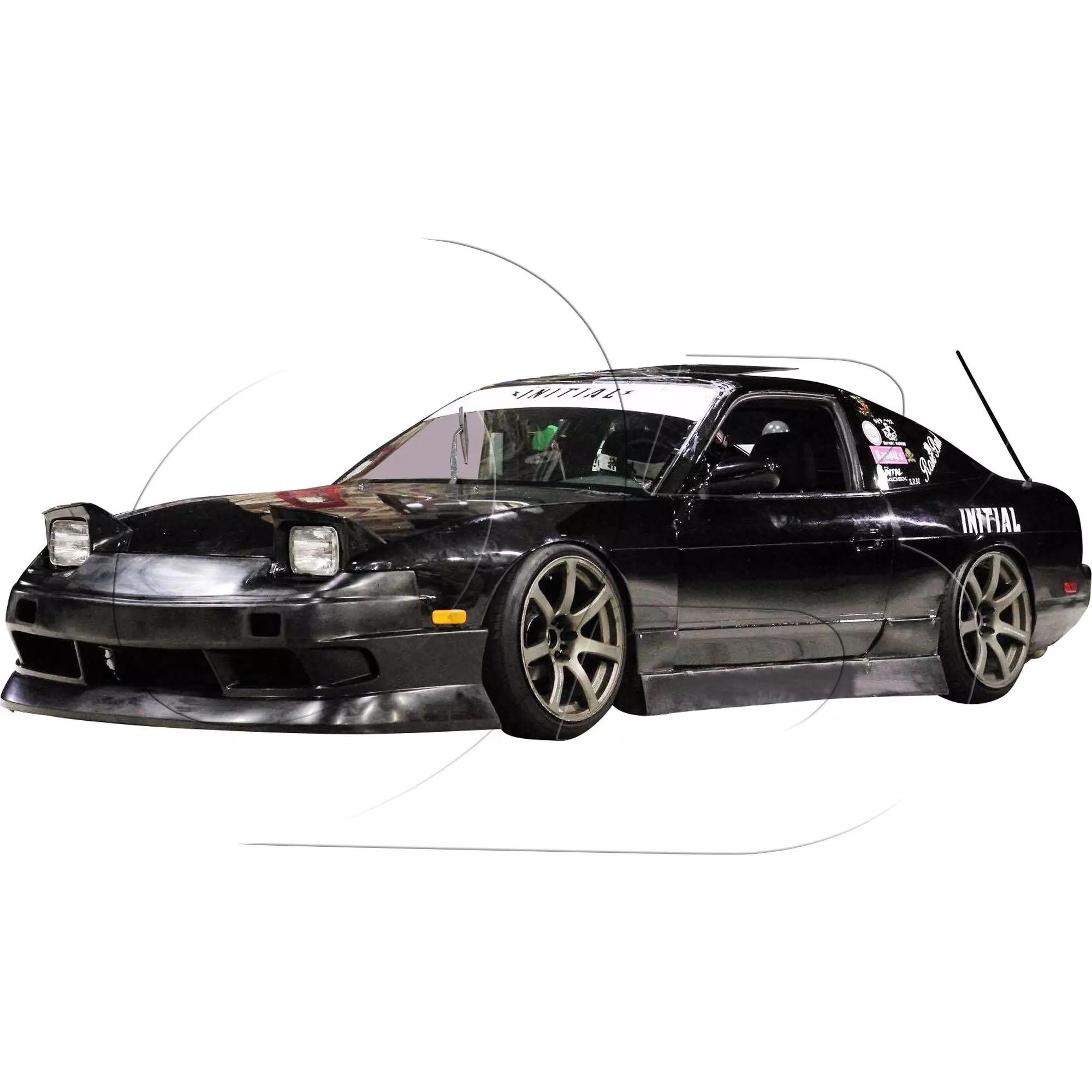 KBD Urethane Bsport2 Style 4pc Full Body Kit > Nissan 240SX 1989-1994 > 2dr Coupe - Image 15