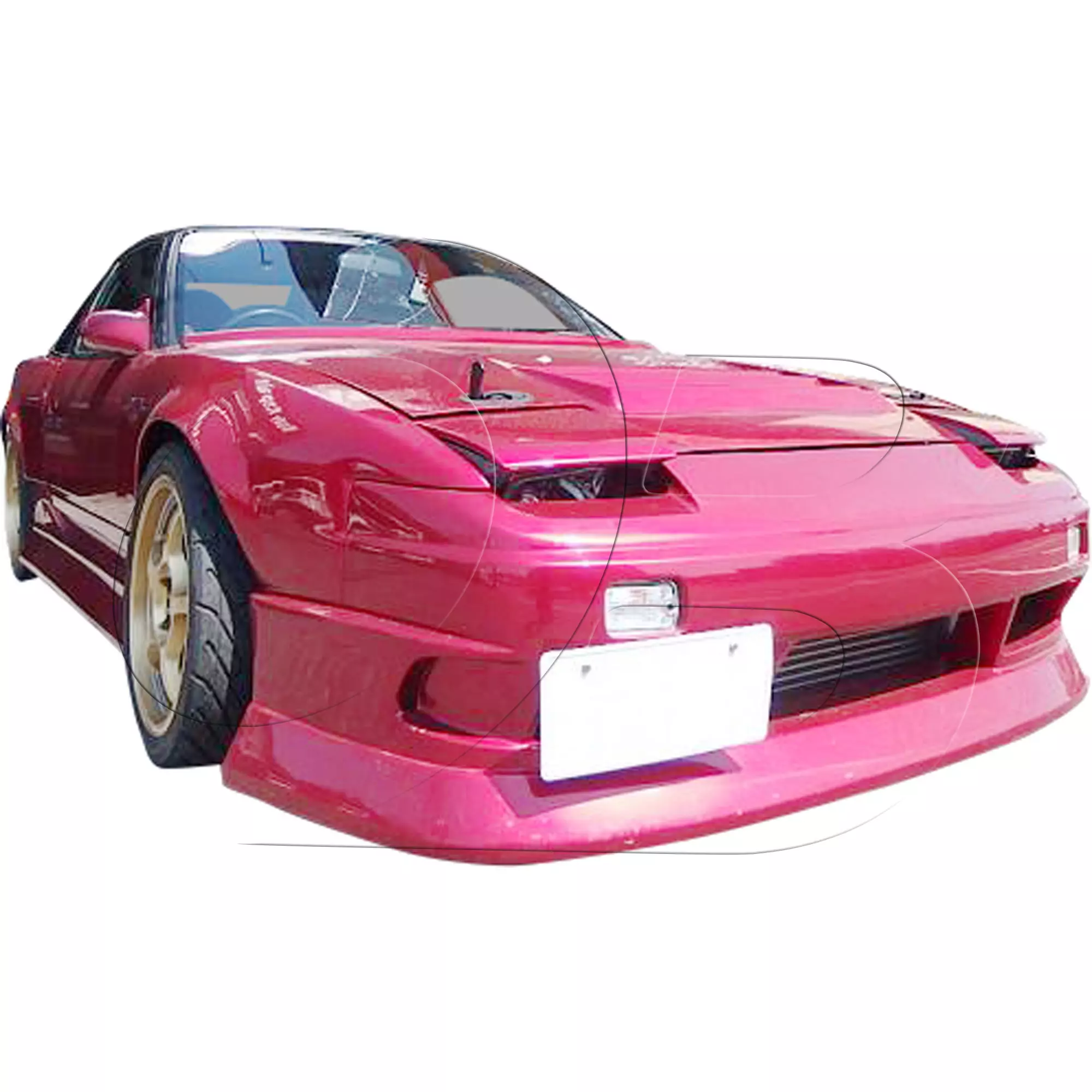 KBD Urethane Bsport2 Style 4pc Full Body Kit > Nissan 240SX 1989-1994 > 2dr Coupe - Image 20