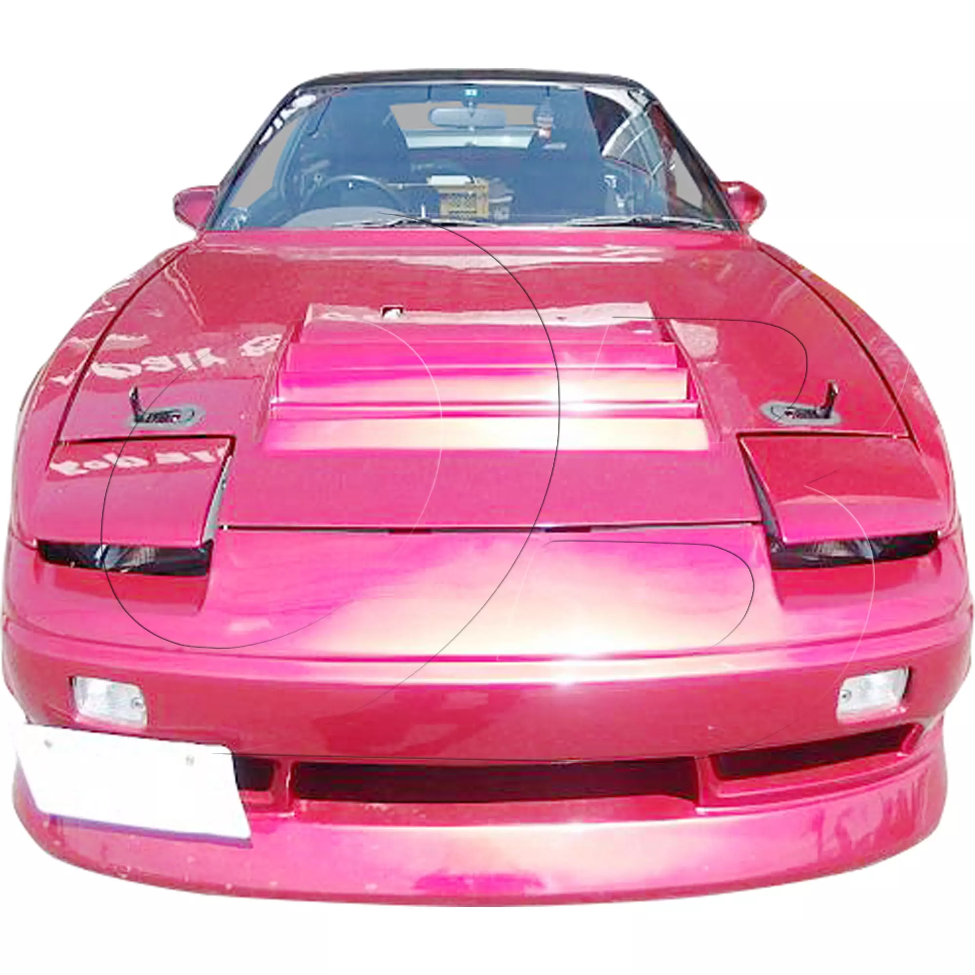 KBD Urethane Bsport2 Style 4pc Full Body Kit > Nissan 240SX 1989-1994 > 2dr Coupe - Image 21