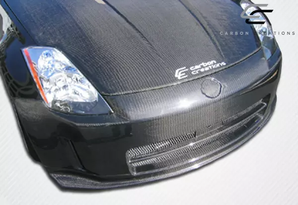 2003-2008 Nissan 350Z Z33 Carbon Creations N-1 Front Bumper Cover 1 Piece - Image 3
