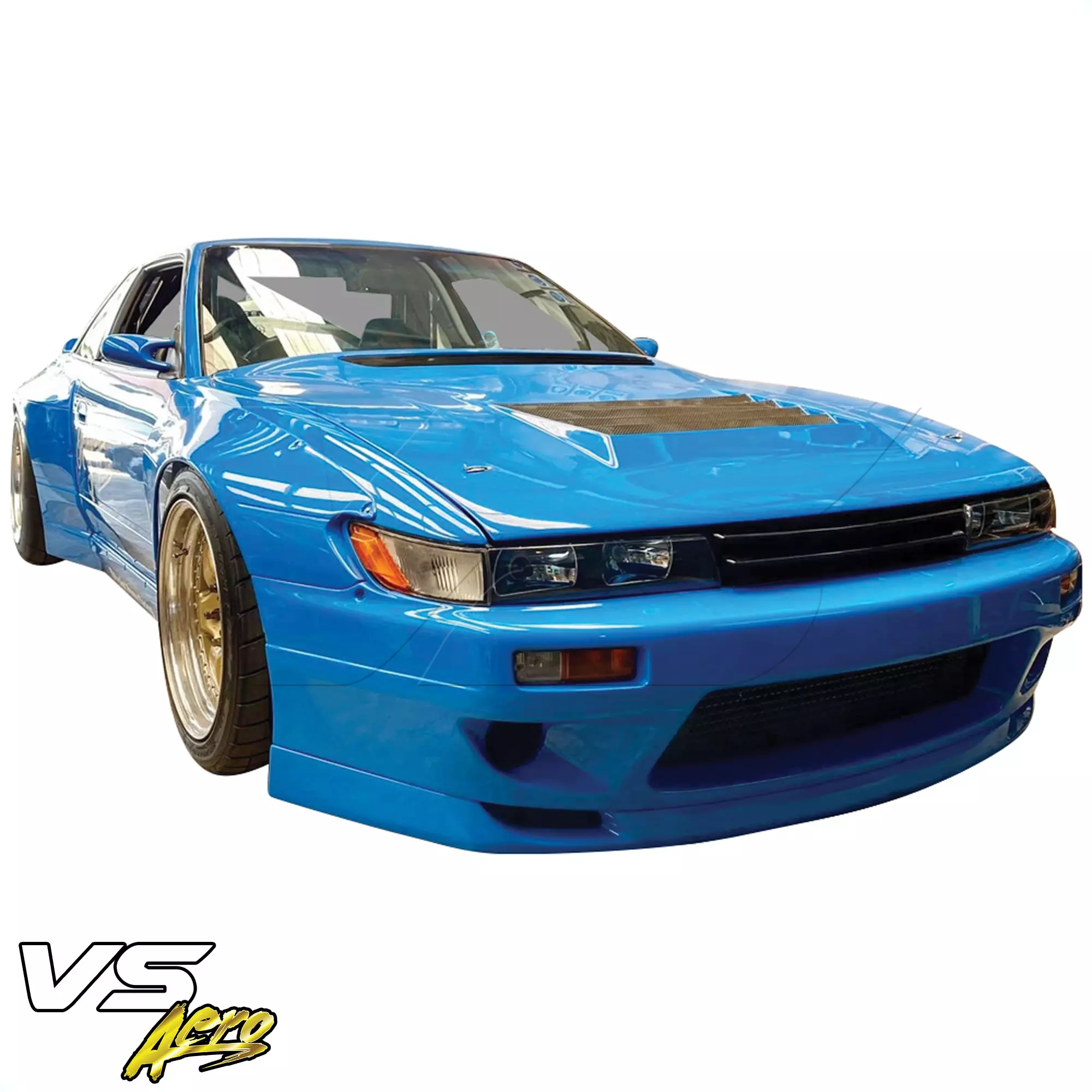 VSaero FRP TKYO v3 Wide Body Kit 10pc > Nissan Silvia S13 1989-1994 > 2dr Coupe - Image 18