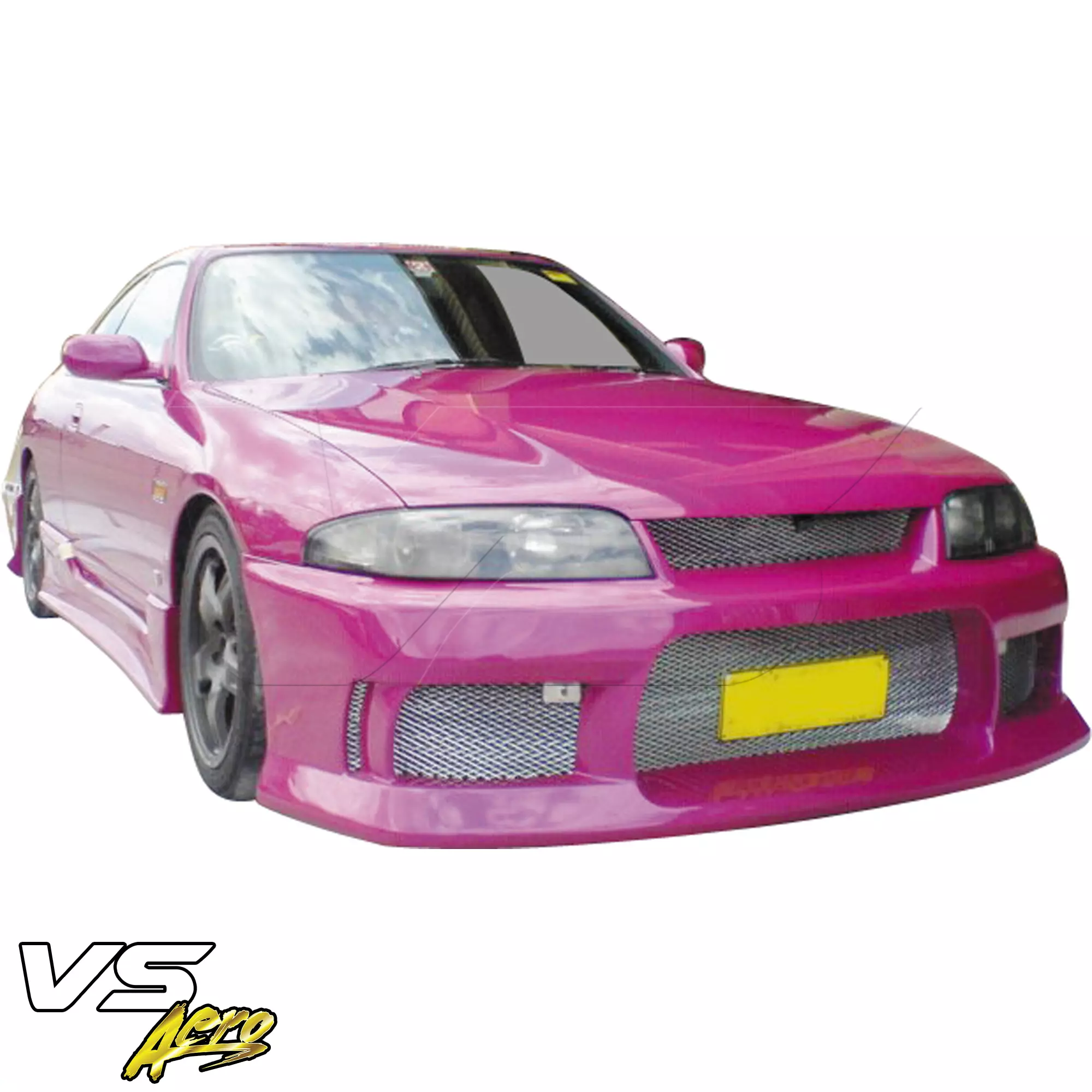 VSaero FRP MSPO v2 Body Kit 4pc > Nissan Skyline R33 GTS 1995-1998 > 2dr Coupe - Image 4