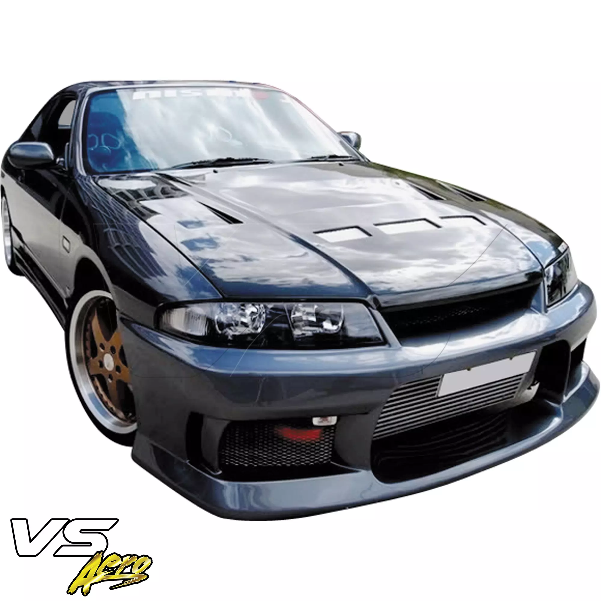 VSaero FRP MSPO v2 Body Kit 4pc > Nissan Skyline R33 GTS 1995-1998 > 2dr Coupe - Image 7