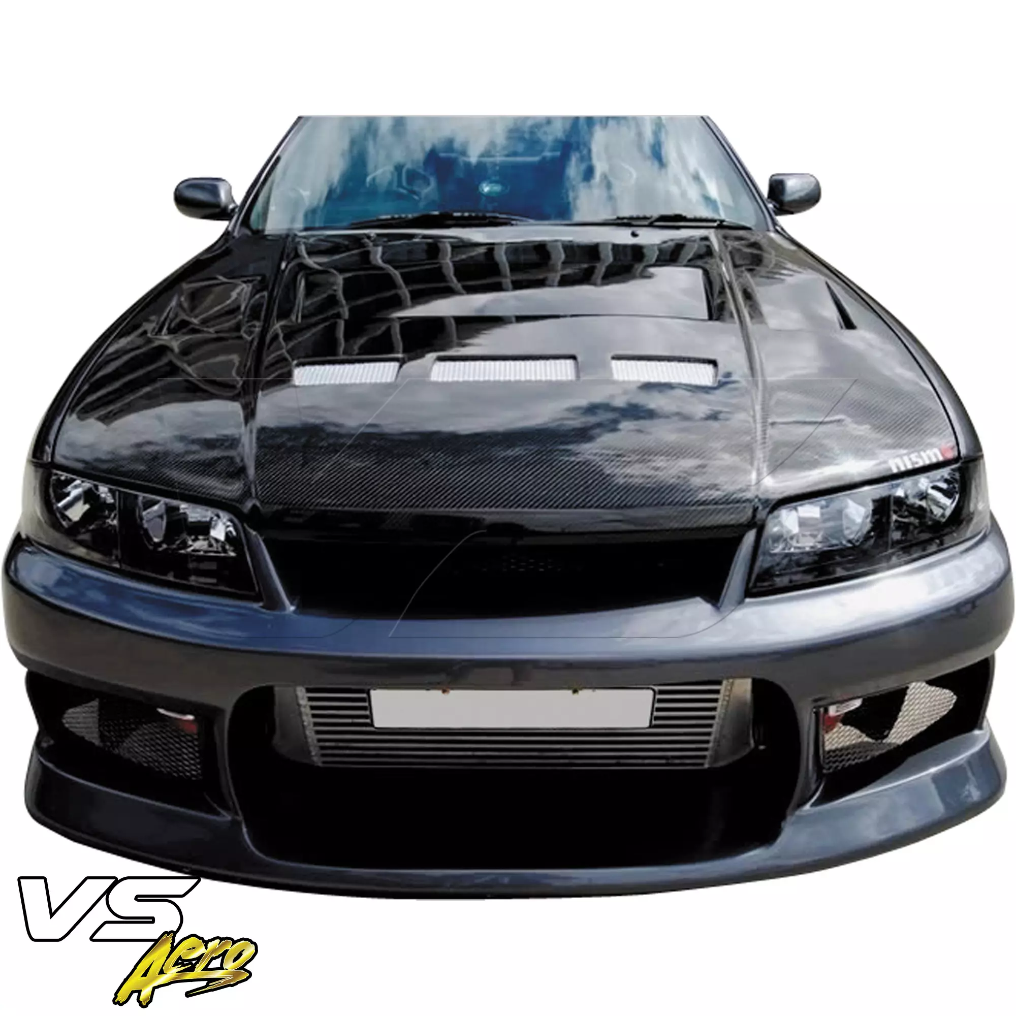 VSaero FRP MSPO v2 Body Kit 4pc > Nissan Skyline R33 GTS 1995-1998 > 2dr Coupe - Image 9