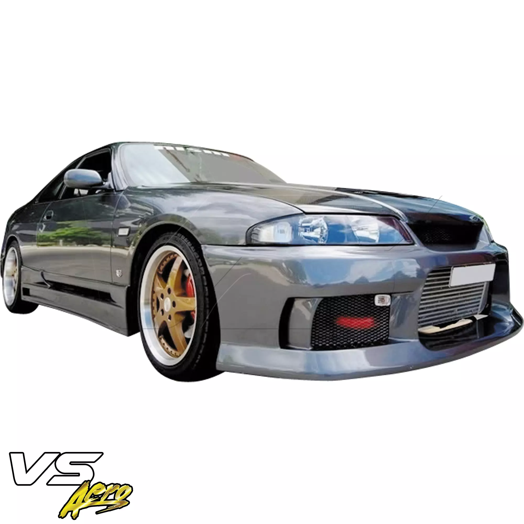 VSaero FRP MSPO v2 Body Kit 4pc > Nissan Skyline R33 GTS 1995-1998 > 2dr Coupe - Image 10