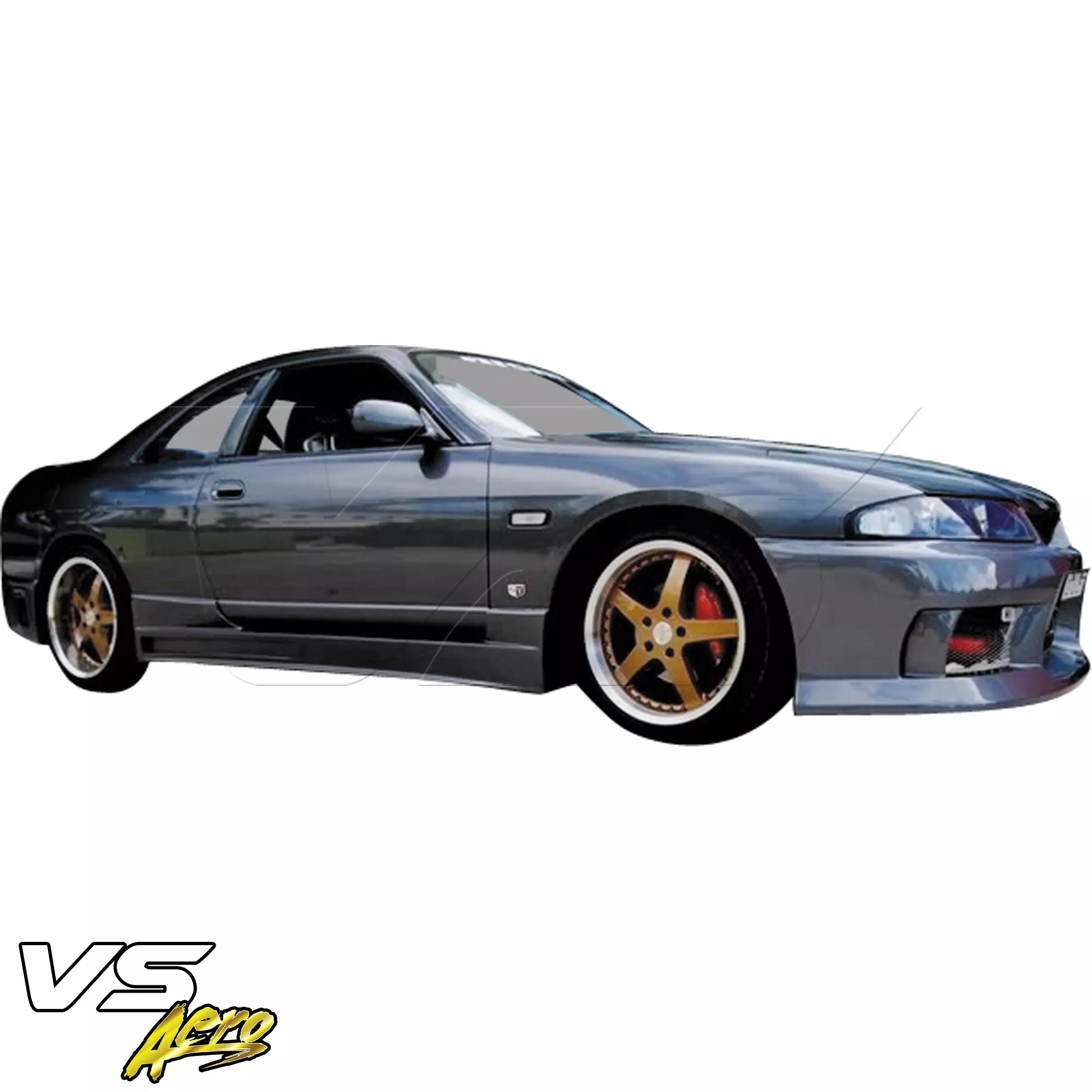 VSaero FRP MSPO v2 Body Kit 4pc > Nissan Skyline R33 GTS 1995-1998 > 2dr Coupe - Image 12