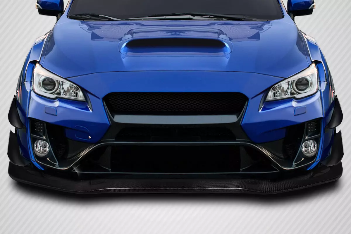 2015-2021 Subaru WRX STI Carbon Creations VRS Wide Body Front Lip Under Spoiler 1 Piece ( fits VRS Bumper body kit only ) - Image 1