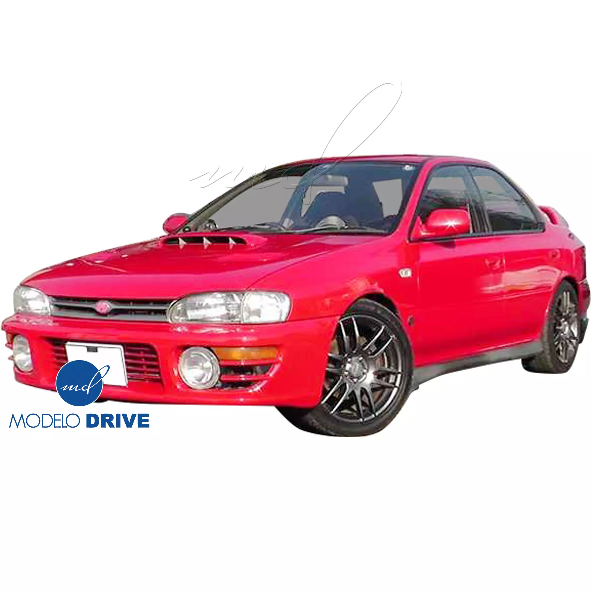 ModeloDrive FRP STi V3 Front Bumper > Subaru Impreza (GC8) 1993-2001 > 2/4/5dr - Image 6