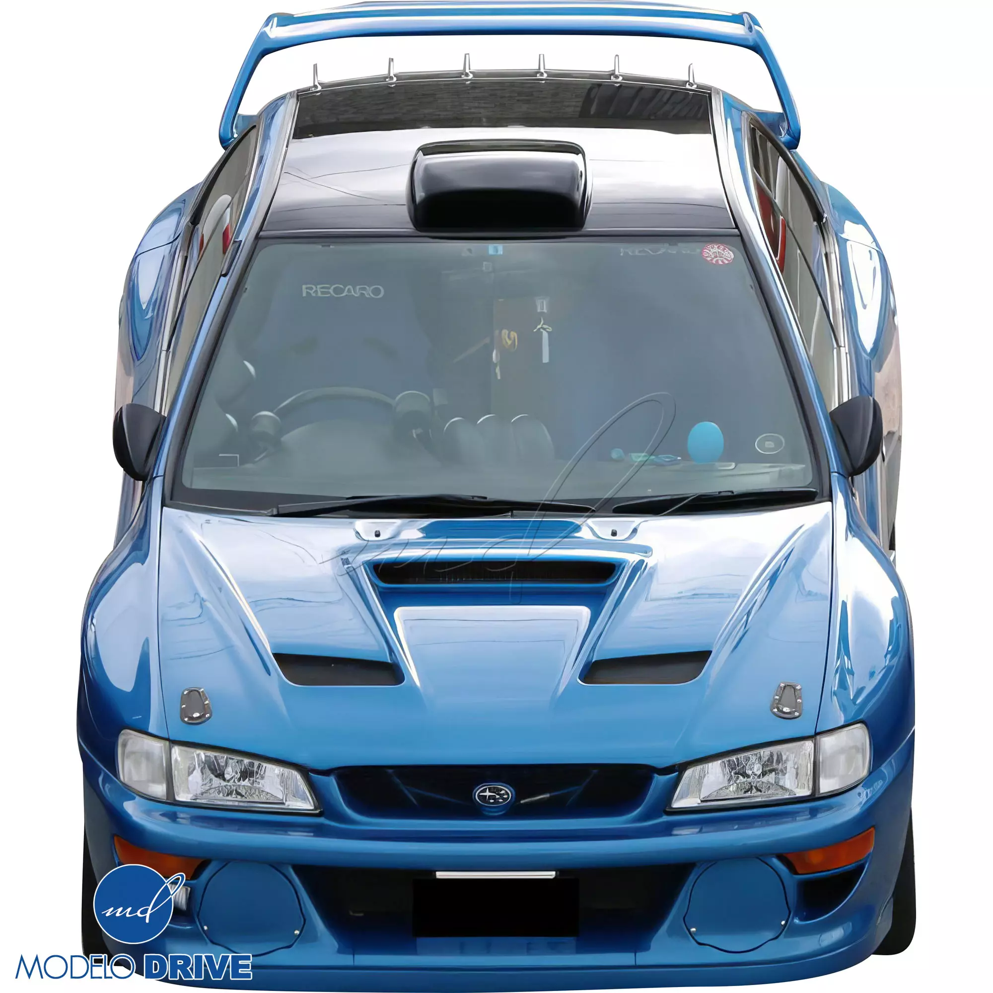 ModeloDrive FRP LS WRC 98 Wide Body Kit 11pc > Subaru Impreza (GC8) 1993-2001 > 2dr Coupe - Image 2