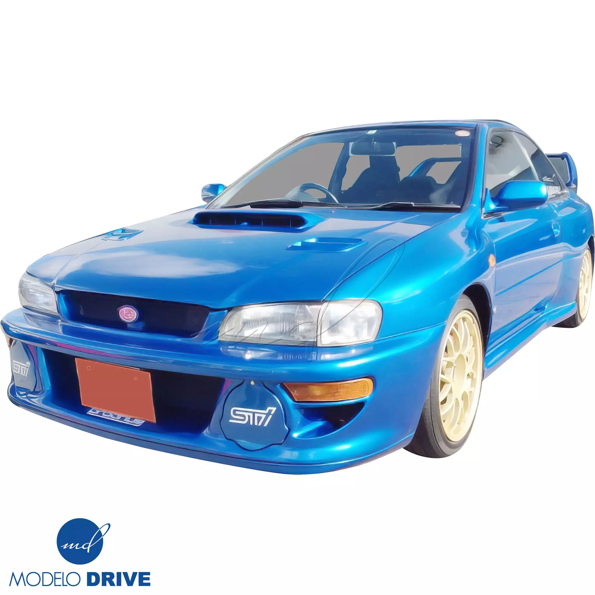 ModeloDrive FRP LS WRC 98 Wide Body Kit 11pc > Subaru Impreza (GC8) 1993-2001 > 2dr Coupe - Image 4