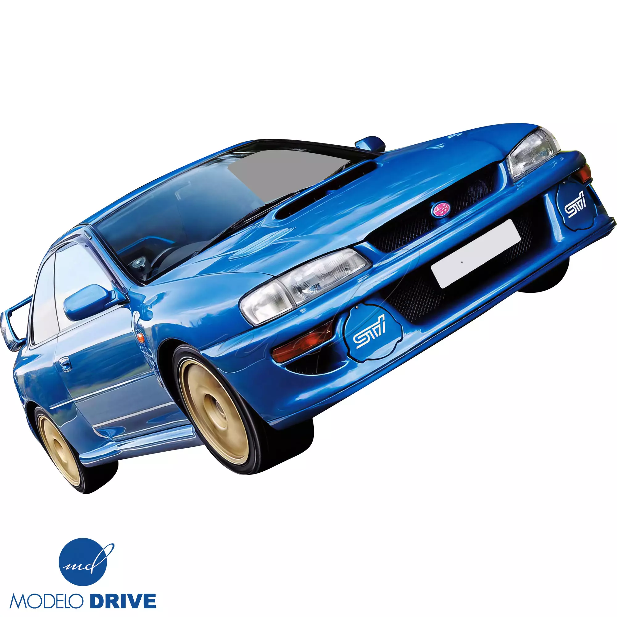 ModeloDrive FRP LS WRC 98 Wide Body Kit 11pc > Subaru Impreza (GC8) 1993-2001 > 2dr Coupe - Image 6