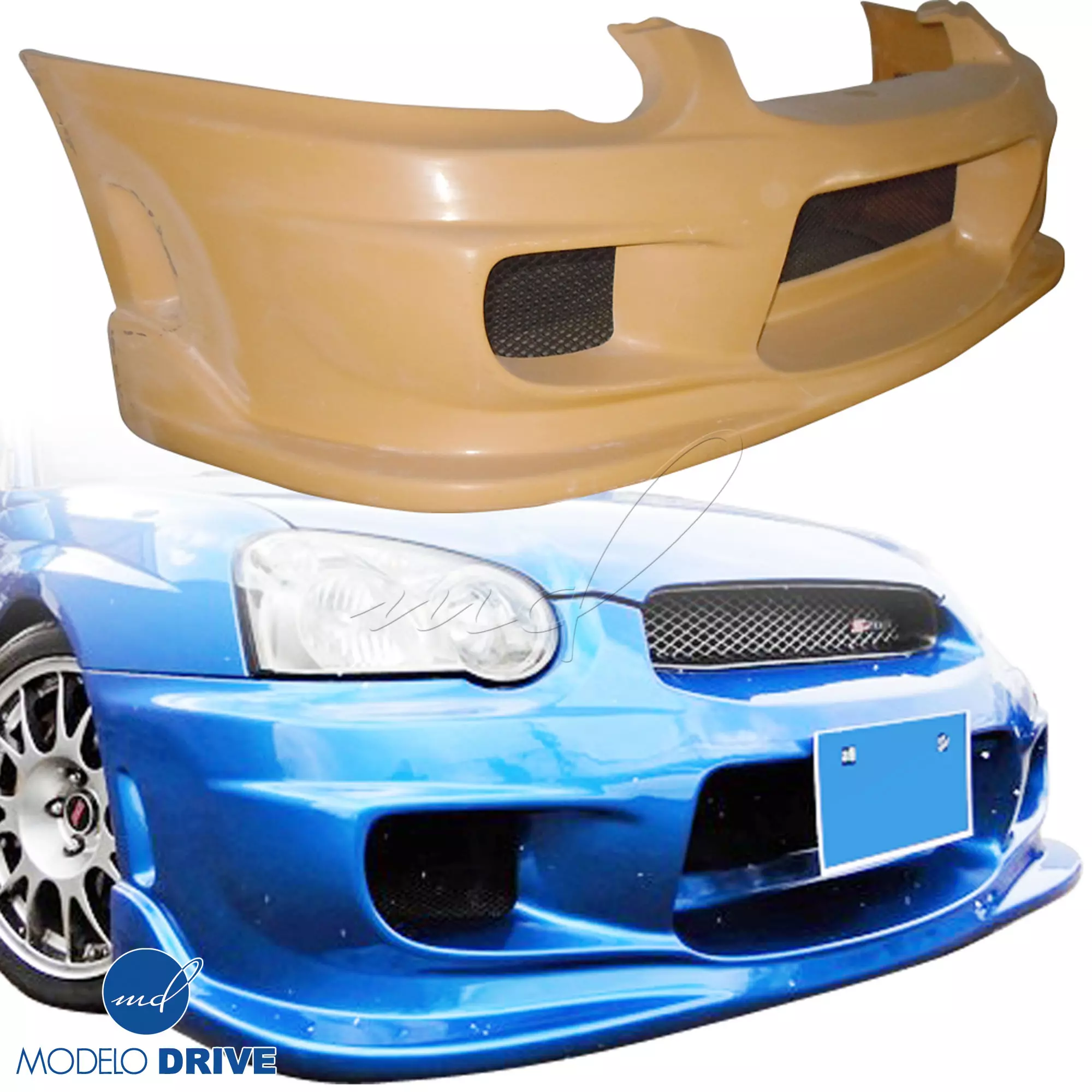 ModeloDrive FRP ING Body Kit 4pc > Subaru WRX 2006-2007 > 4dr Sedan - Image 22