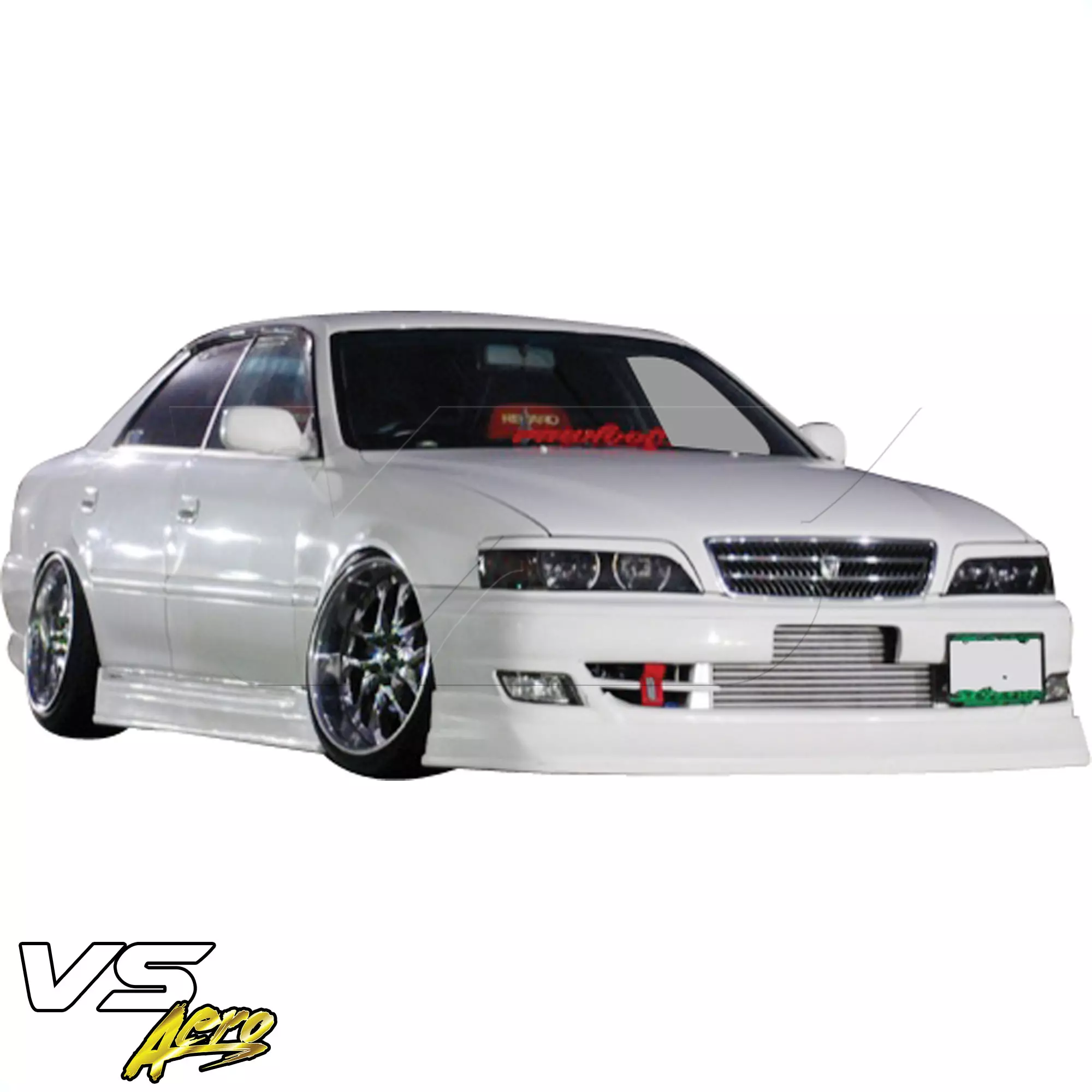 VSaero FRP TRAU Late Front Lip Valance > Toyota Chaser JZX100 1999-2000 - Image 1