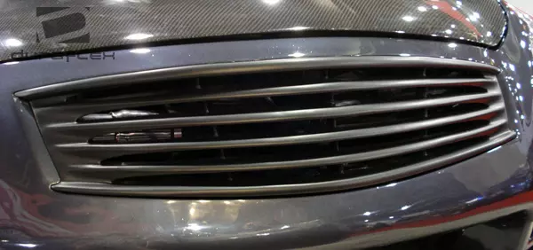 2008-2015 Infiniti G Coupe G37 Q60 Duraflex GT Concept Grille 1 Piece (ed_119492) - Image 6