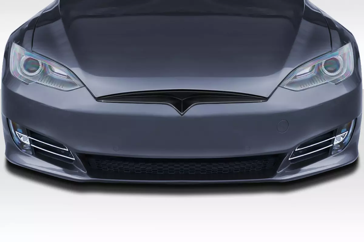 2012-2016.5 Tesla Model S Duraflex OER Facelift Refresh Look Front Grille 1 Piece - Image 1