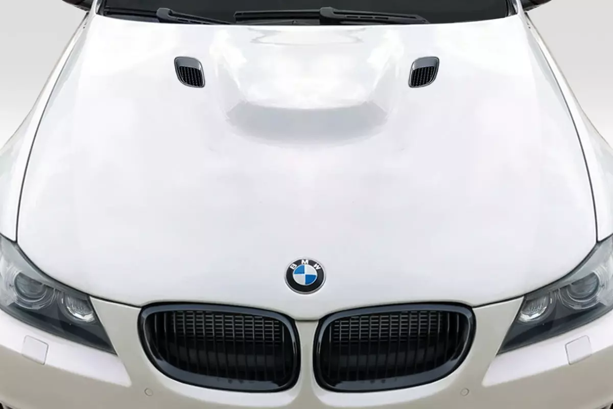 2009-2011 BMW 3 Series E90 4DR Duraflex M3 Look Hood 1 Piece - Image 1