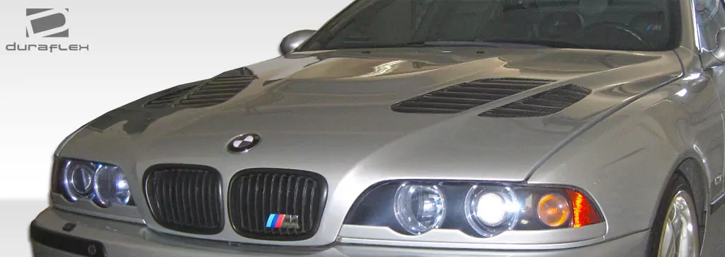 1997-2003 BMW 5 Series E39 4DR Duraflex GTR Hood 1 Piece - Image 4