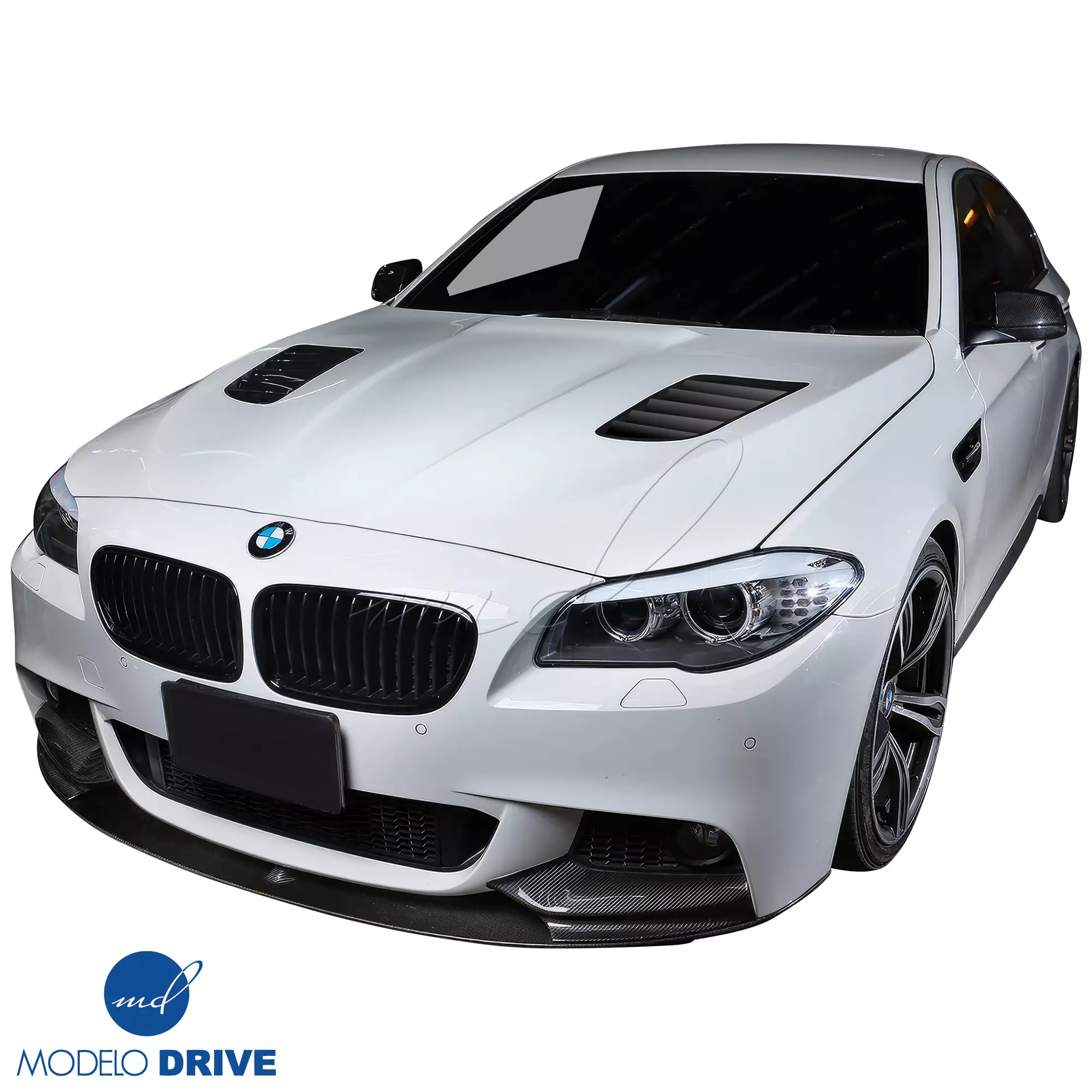 ModeloDrive FRP VRS Hood > BMW 5-Series F10 2011-2016 - Image 10