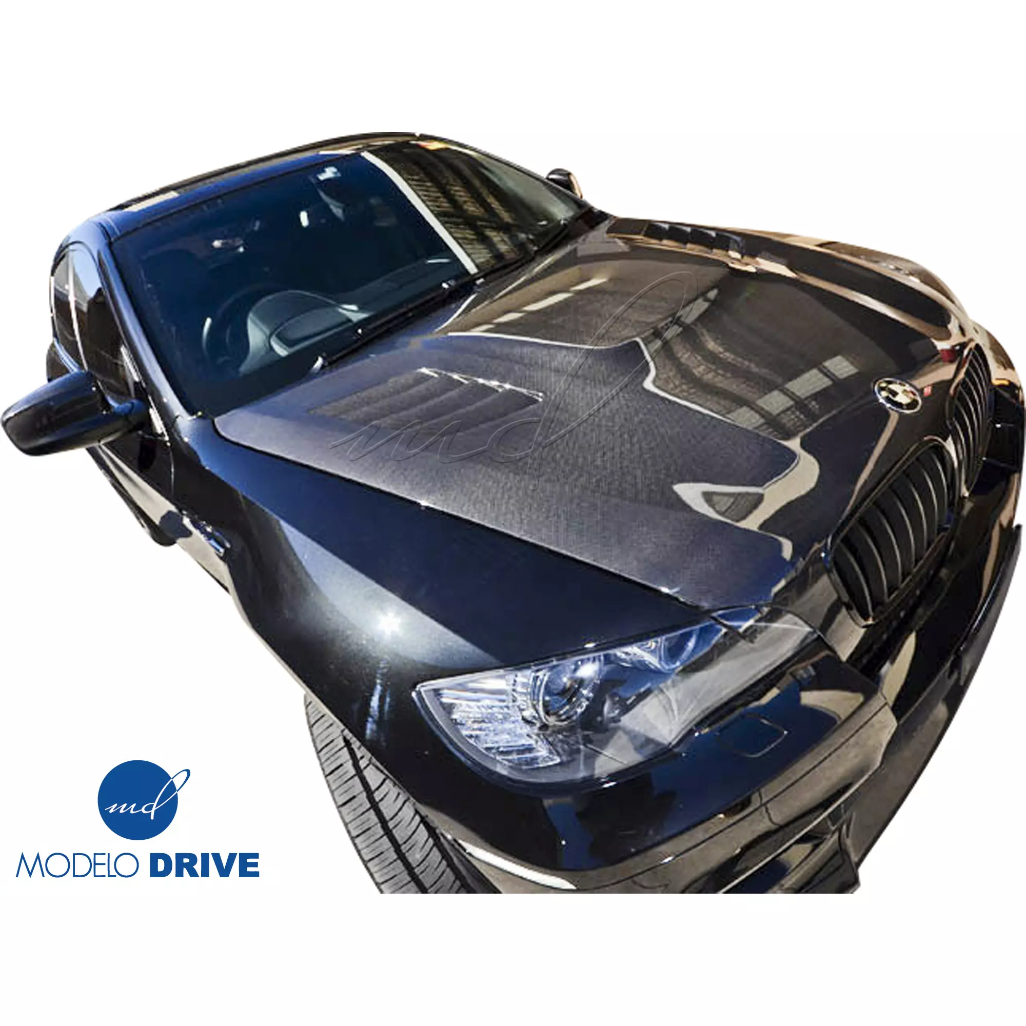 ModeloDrive Carbon Fiber VORT Hood > BMW X5 E70 2007-2013 - Image 1