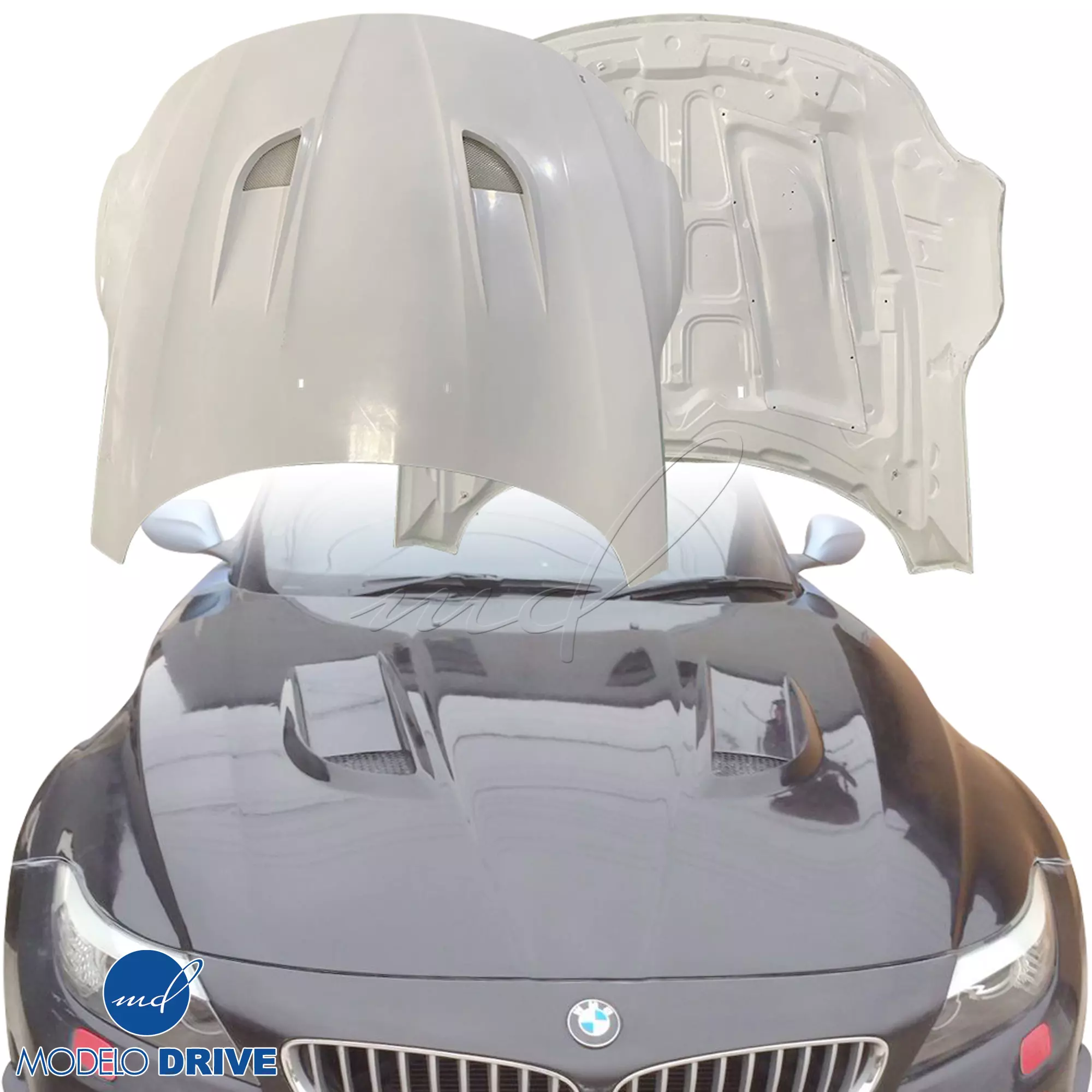ModeloDrive FRP LVL Wide Body Kit /w Trunk > BMW Z4 E89 2009-2016 - Image 112