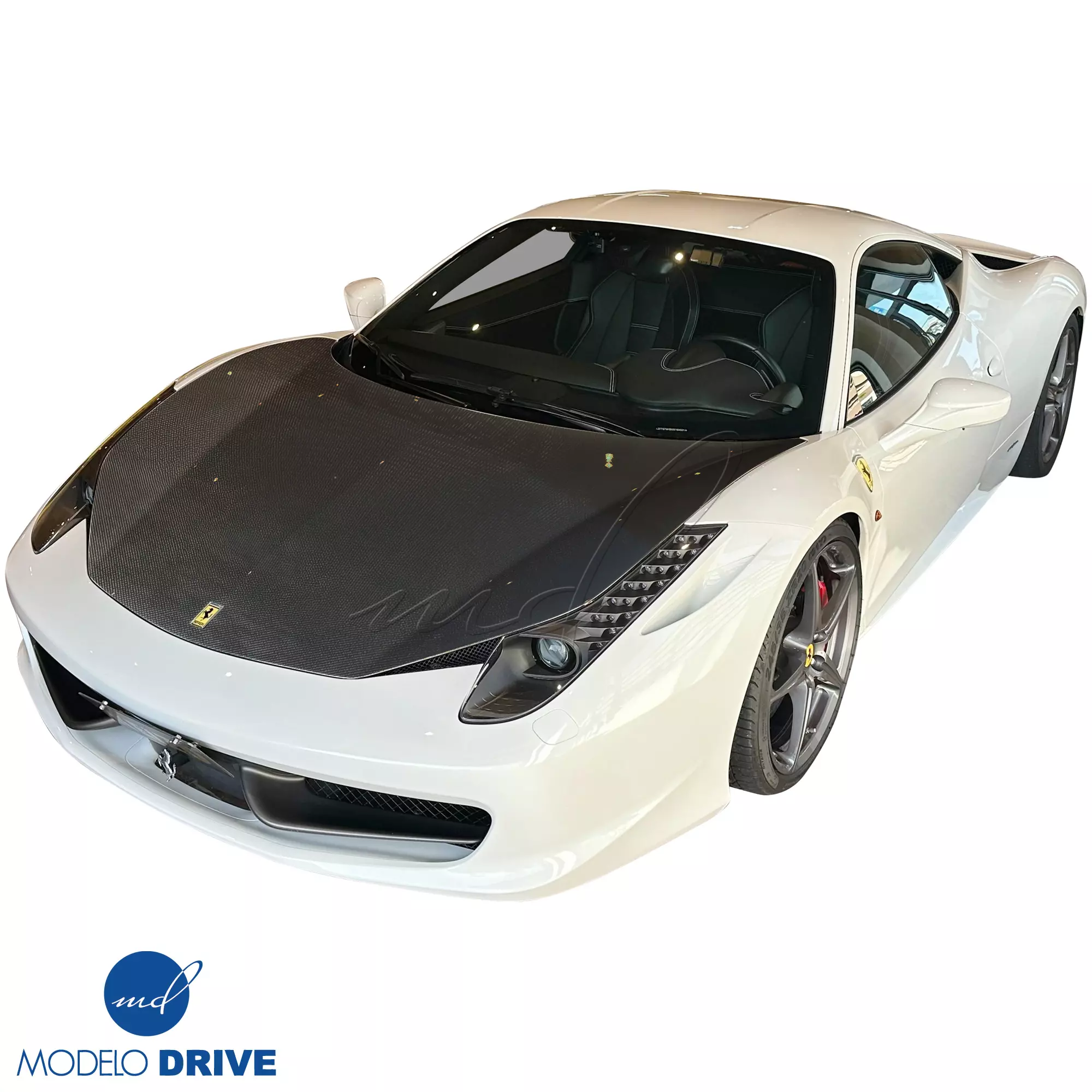 ModeloDrive Carbon Fiber OER Hood > Ferrari 458 2015-2020 - Image 5