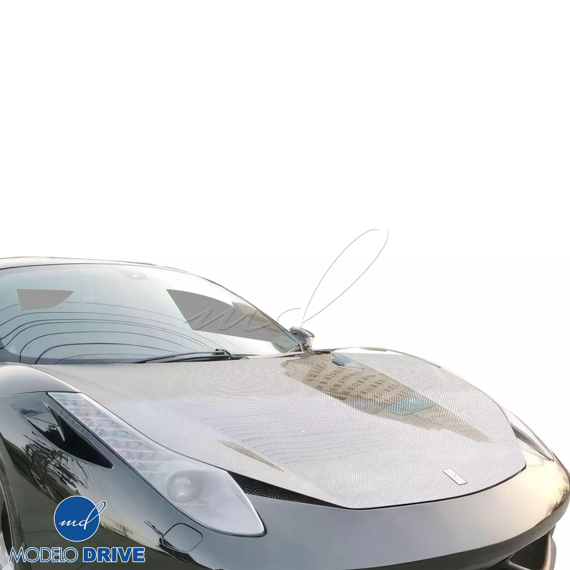 ModeloDrive Carbon Fiber OER Hood > Ferrari 458 2015-2020 - Image 7