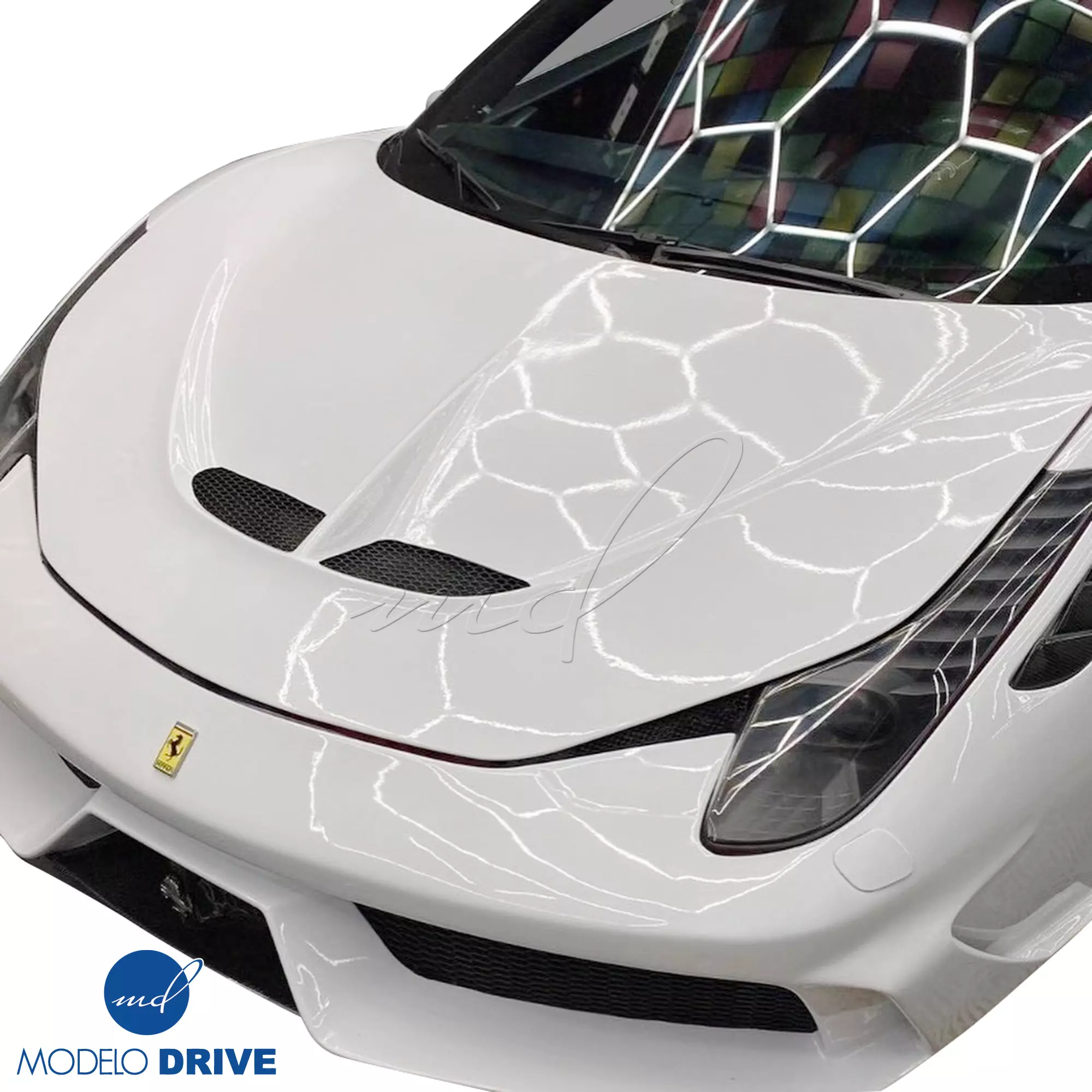 ModeloDrive FRP Speciale Style Hood > Ferrari 458 2015-2020 - Image 1