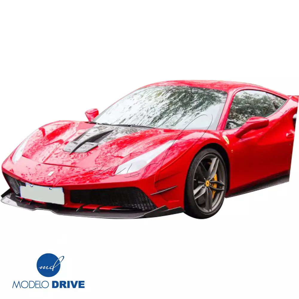 ModeloDrive Partial Carbon Fiber MDES Body Kit > Ferrari 488 GTB F142M 2016-2019 - Image 6