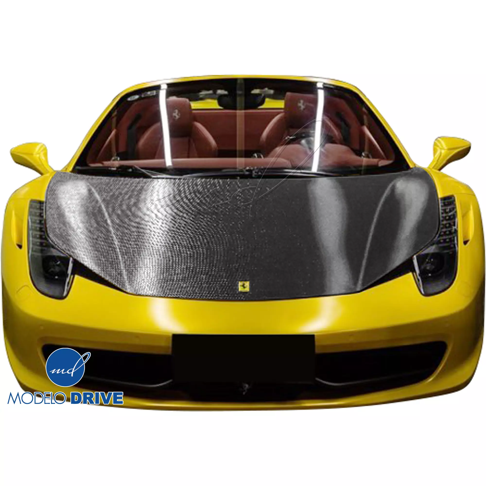 ModeloDrive Carbon Fiber OER Hood > Ferrari 488 GTB F142M 2016-2019 - Image 9