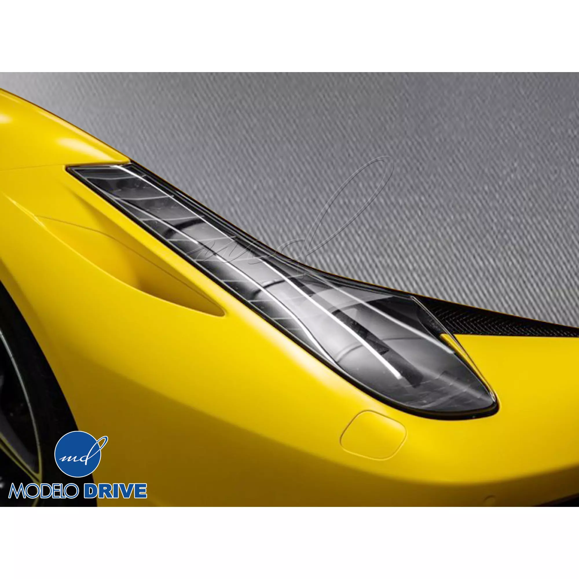 ModeloDrive Carbon Fiber OER Hood > Ferrari 488 GTB F142M 2016-2019 - Image 11