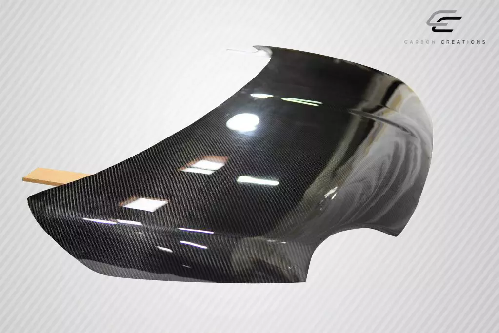 2012-2019 Fiat 500 Carbon Creations DriTech OEM Look Hood 1 Piece - Image 6