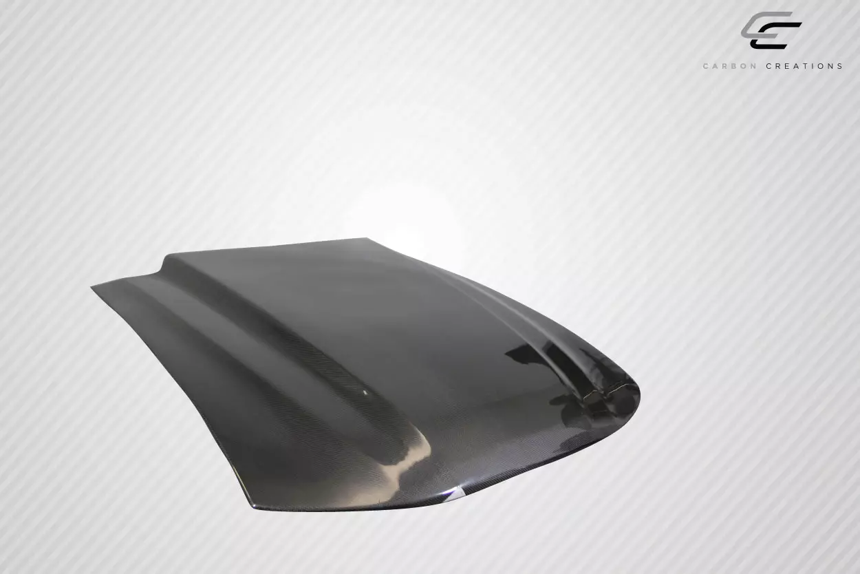 1999-2004 Ford Mustang Carbon Creations Cowl Hood 1 Piece - Image 4