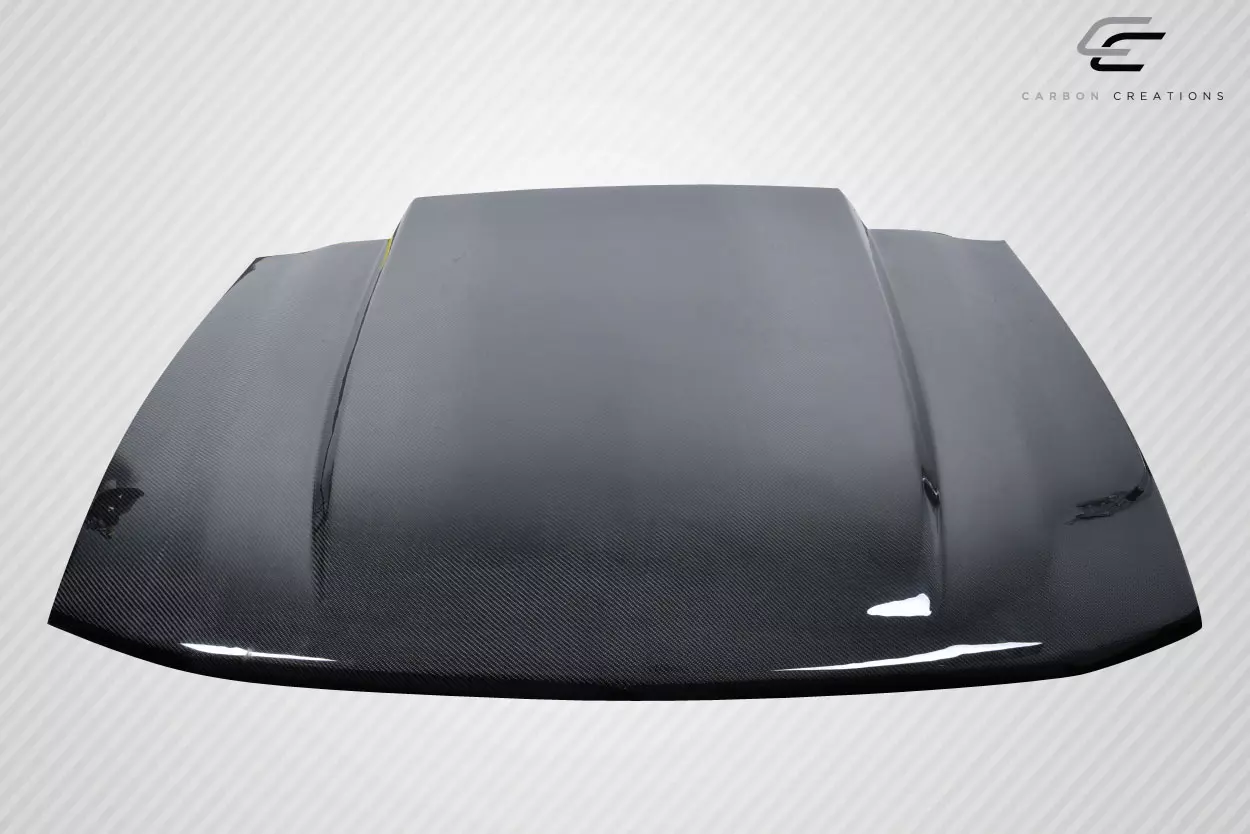 2005-2009 Ford Mustang Carbon Creations 2.5 Inch Cowl Hood 1 Piece - Image 4