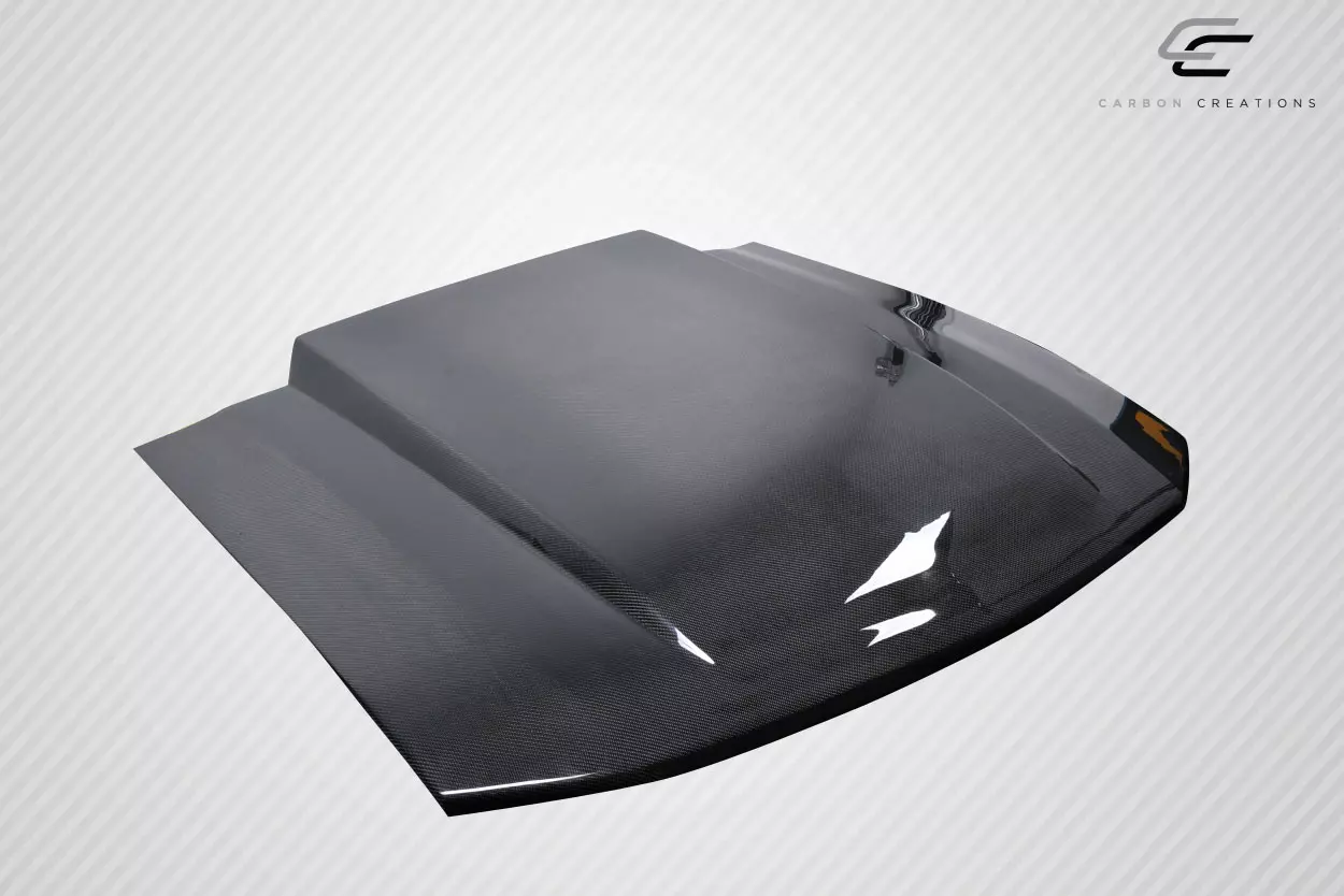 2005-2009 Ford Mustang Carbon Creations 2.5 Inch Cowl Hood 1 Piece - Image 5