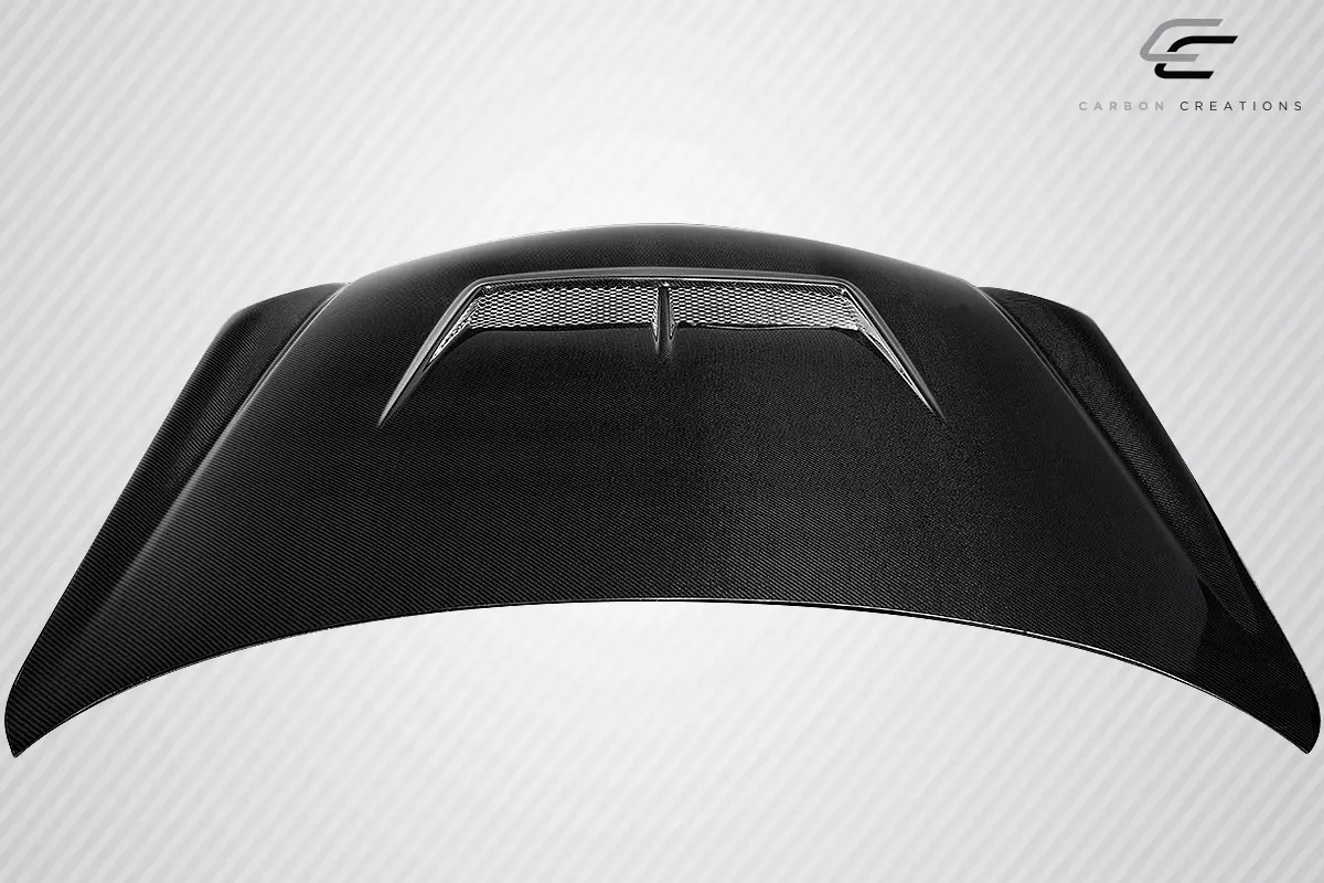 2003-2007 Infiniti G Coupe G35 Carbon Creations Type J Hood 1 Piece - Image 4