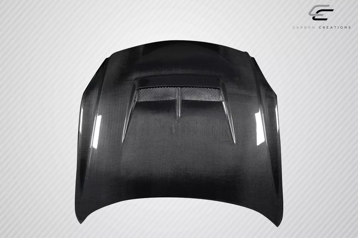 2003-2007 Infiniti G Coupe G35 Carbon Creations Type J Hood 1 Piece - Image 11