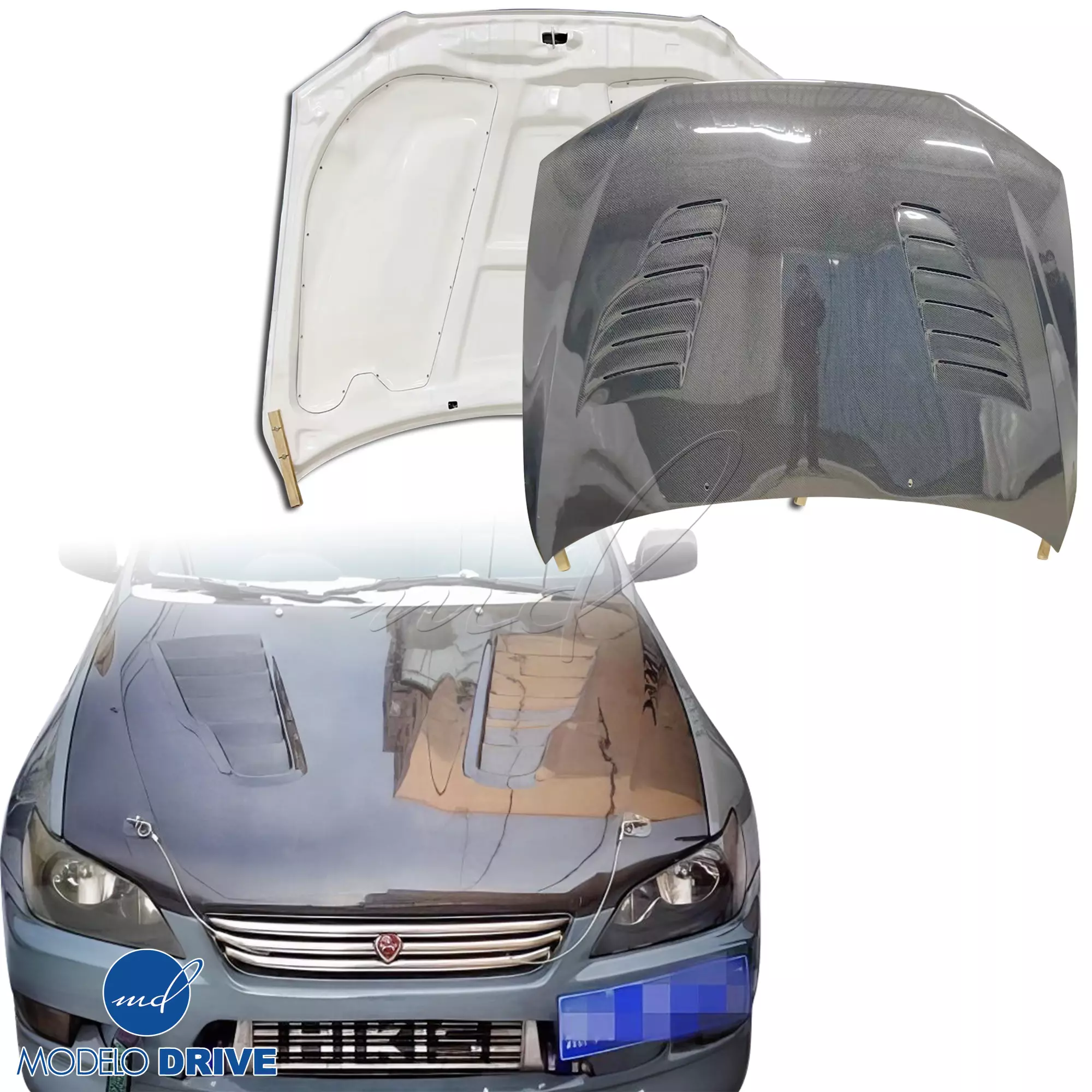 ModeloDrive Carbon Fiber CSPE Hood > Lexus IS Series IS300 2000-2005 - Image 21