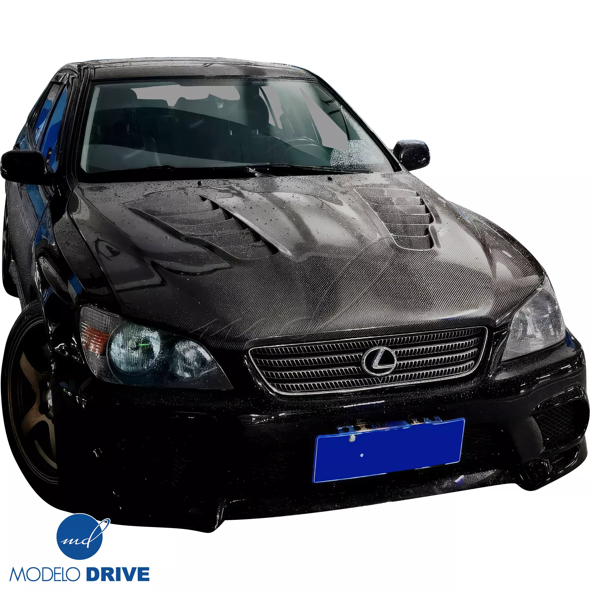 ModeloDrive Carbon Fiber CSPE Hood > Lexus IS Series IS300 2000-2005 - Image 3