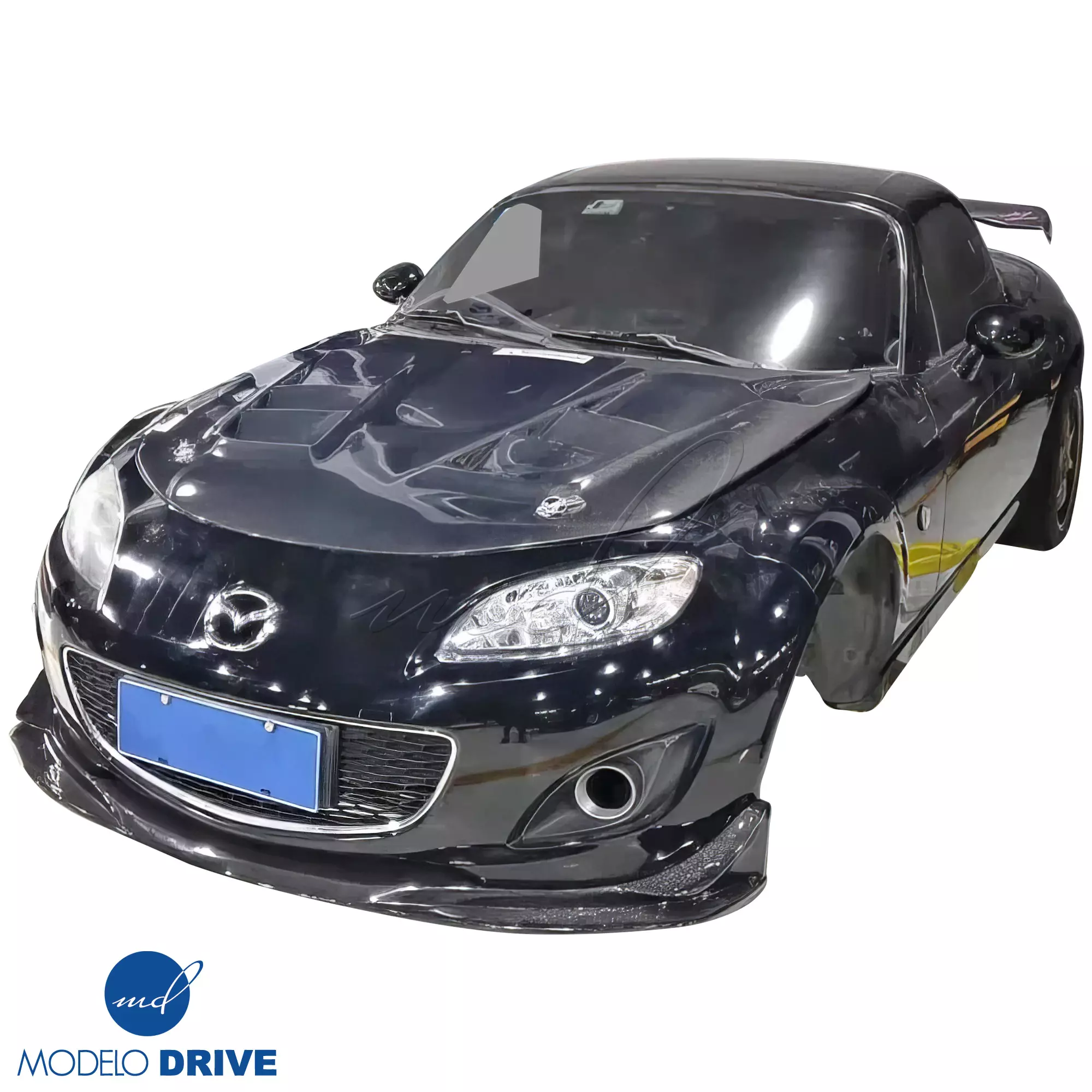 ModeloDrive Carbon Fiber RAME A9 Hood > Mazda Miata (NC) 2006-2015 - Image 10